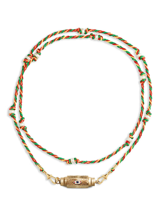 14CT gold Mauli necklace