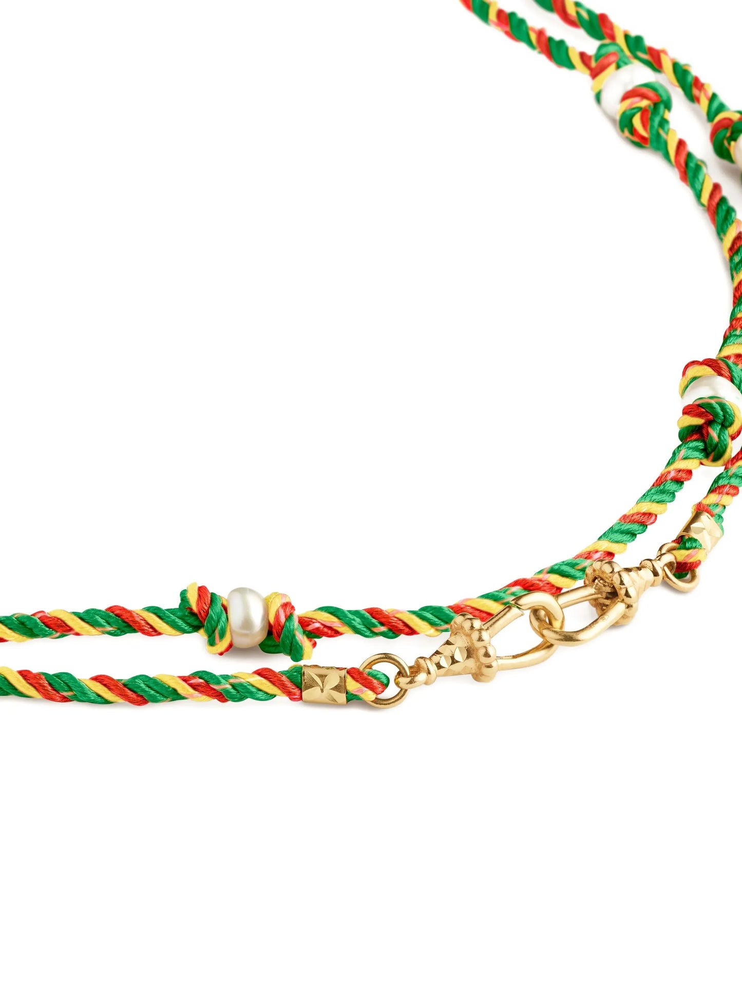 14CT gold Mauli necklace