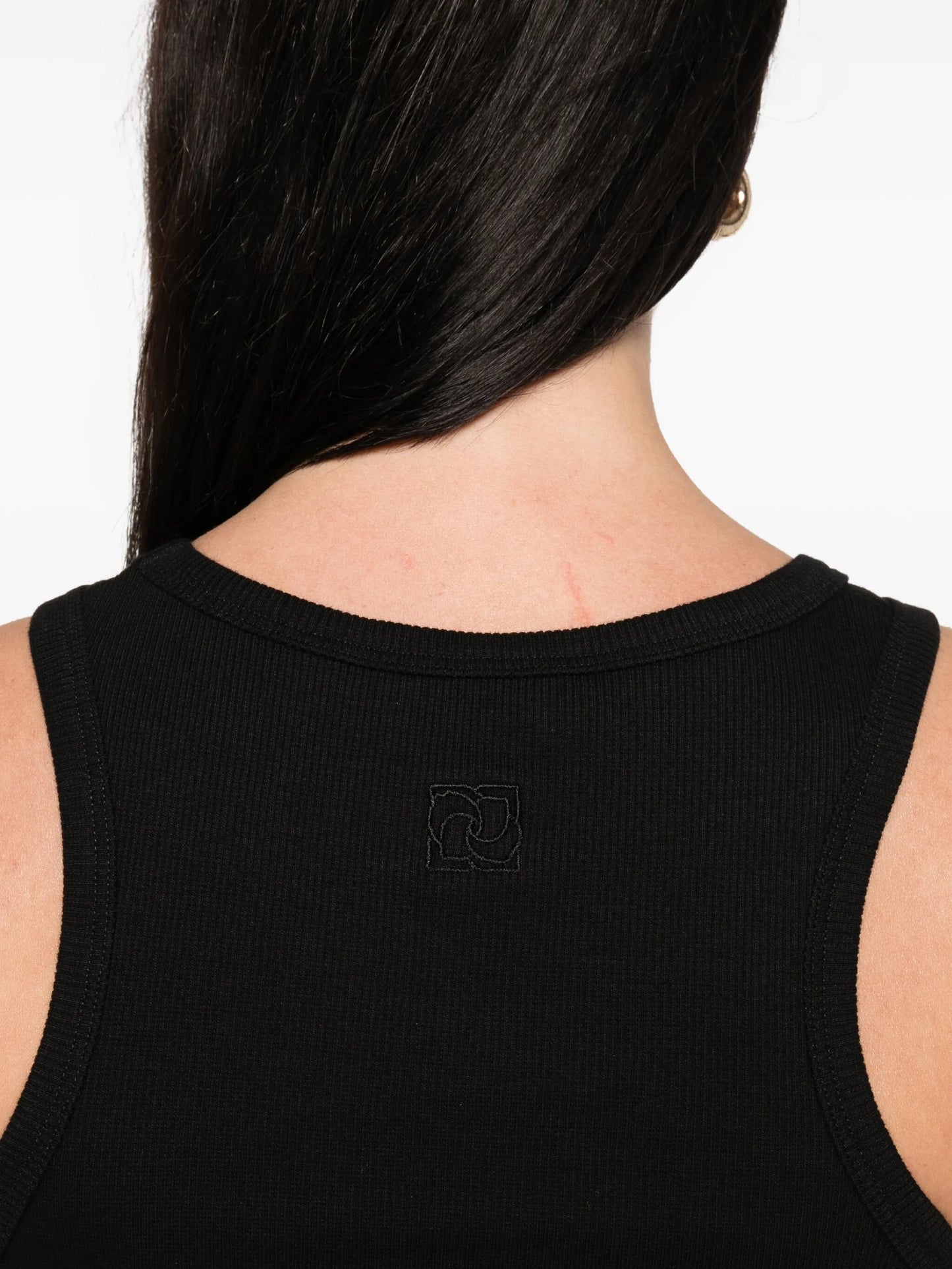 knot-detail tank top