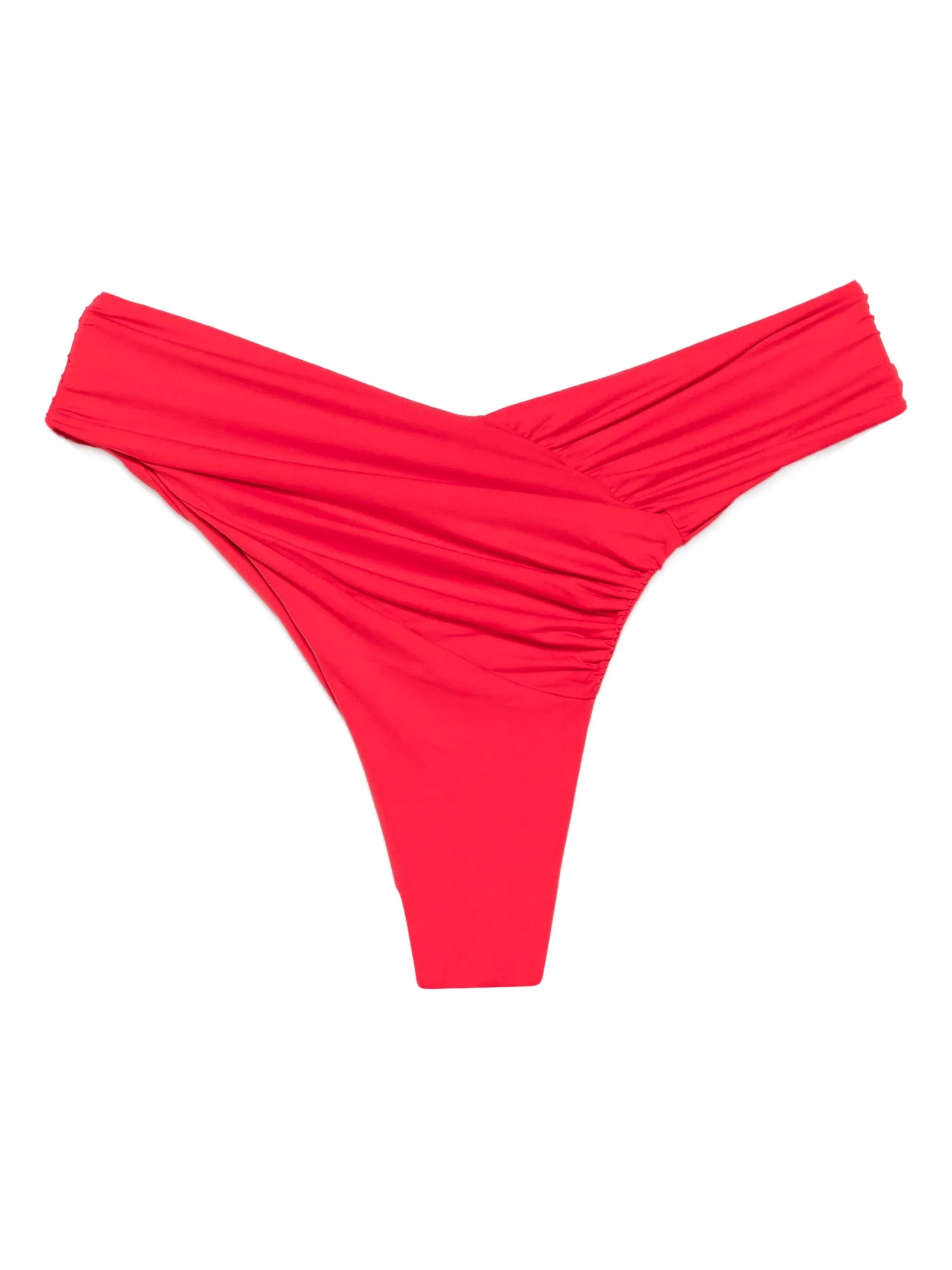 twisted-waist bikini bottoms