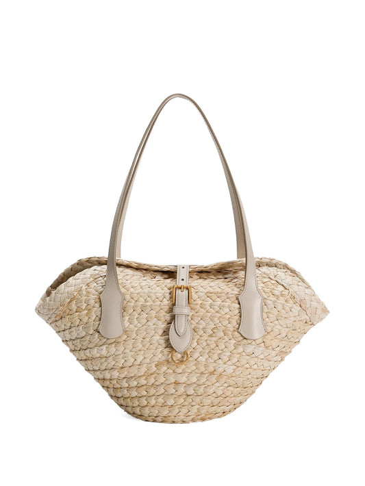 Capri raffia tote bag