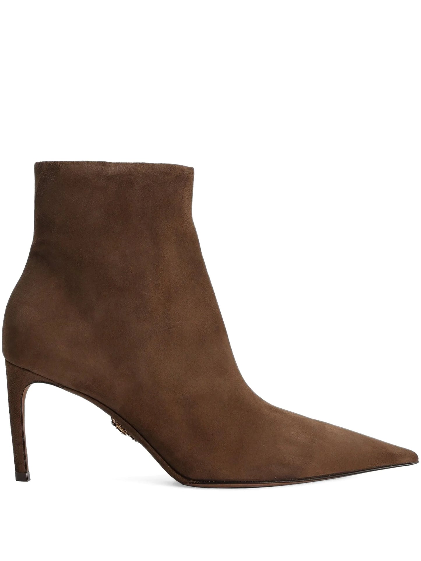 75mm Devotion pointed-toe ankle boots