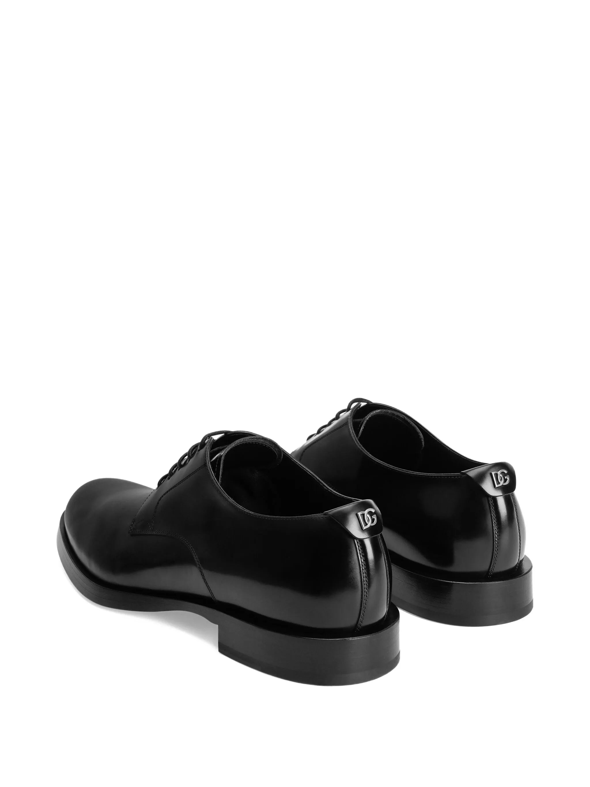 lace-up leather derby shoes