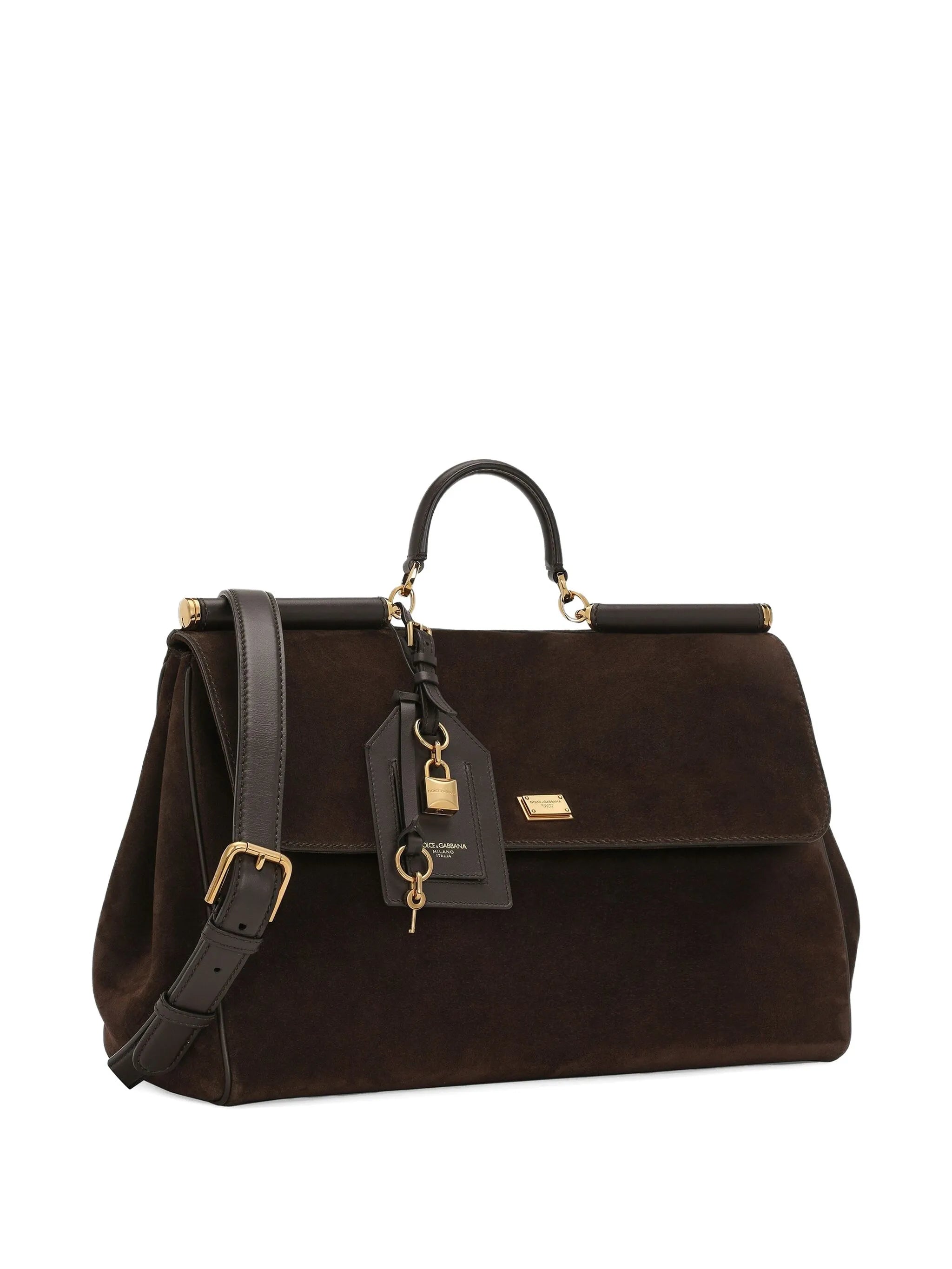My Sicily suede tote bag