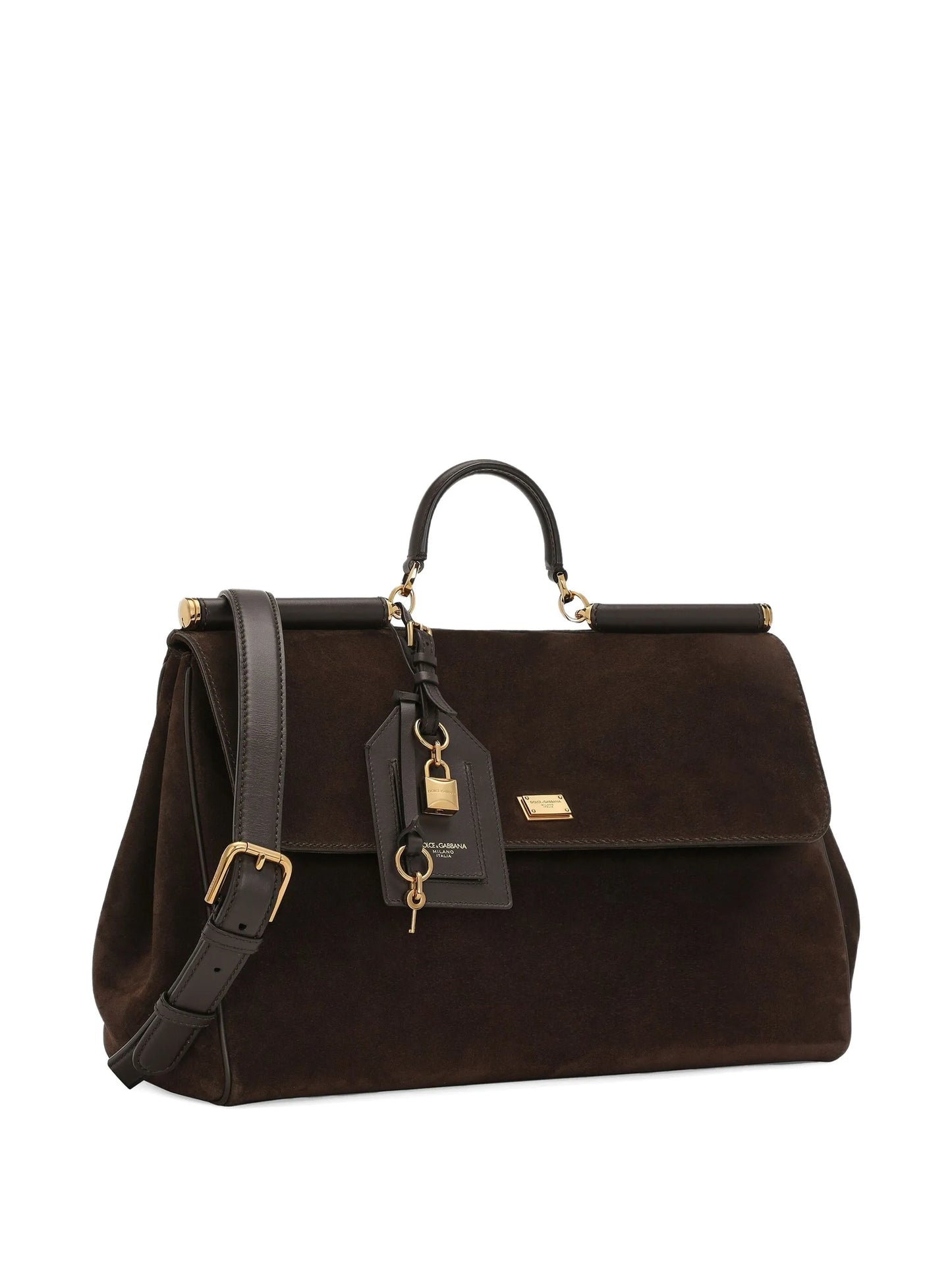 My Sicily suede tote bag