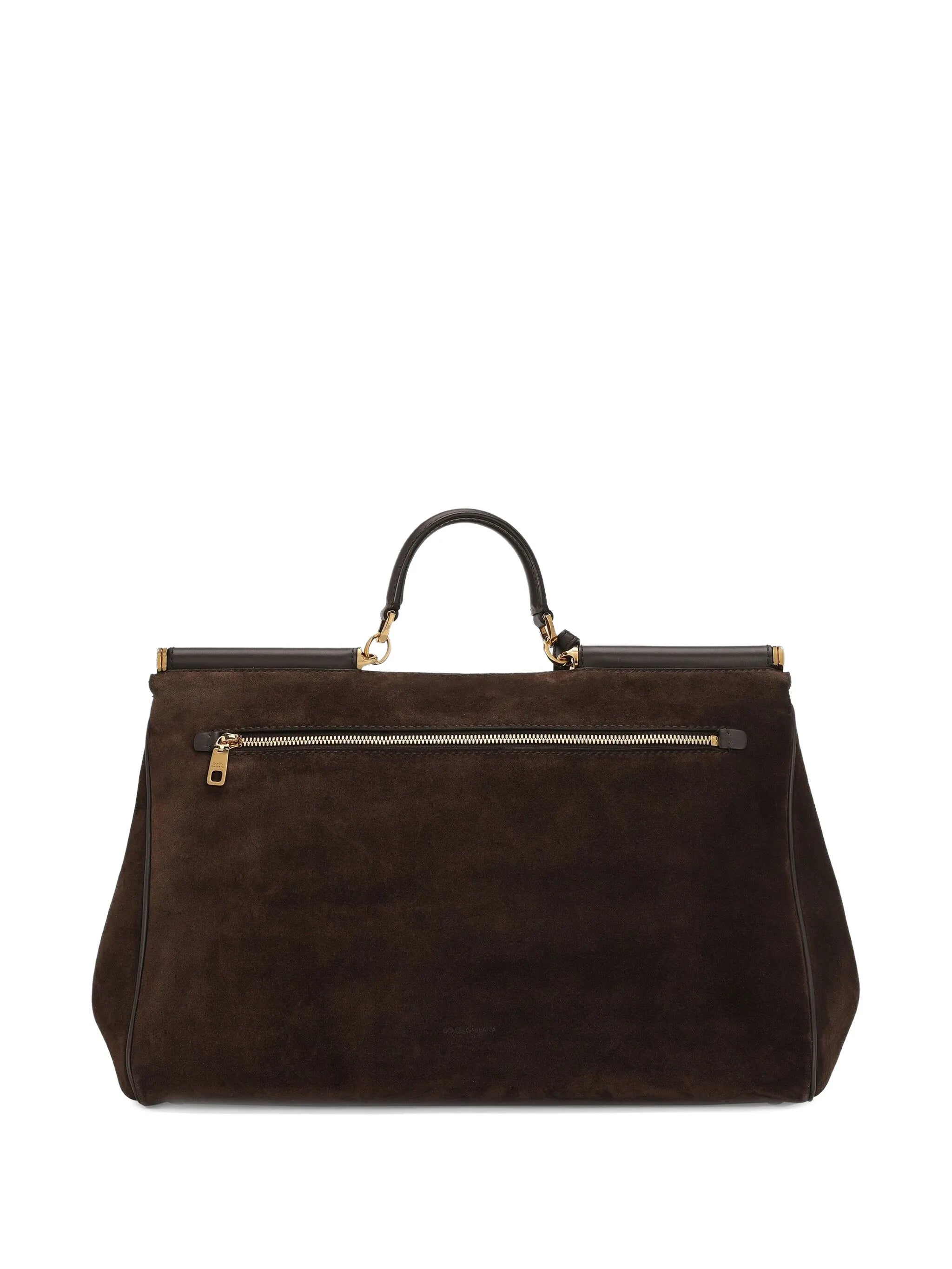 My Sicily suede tote bag