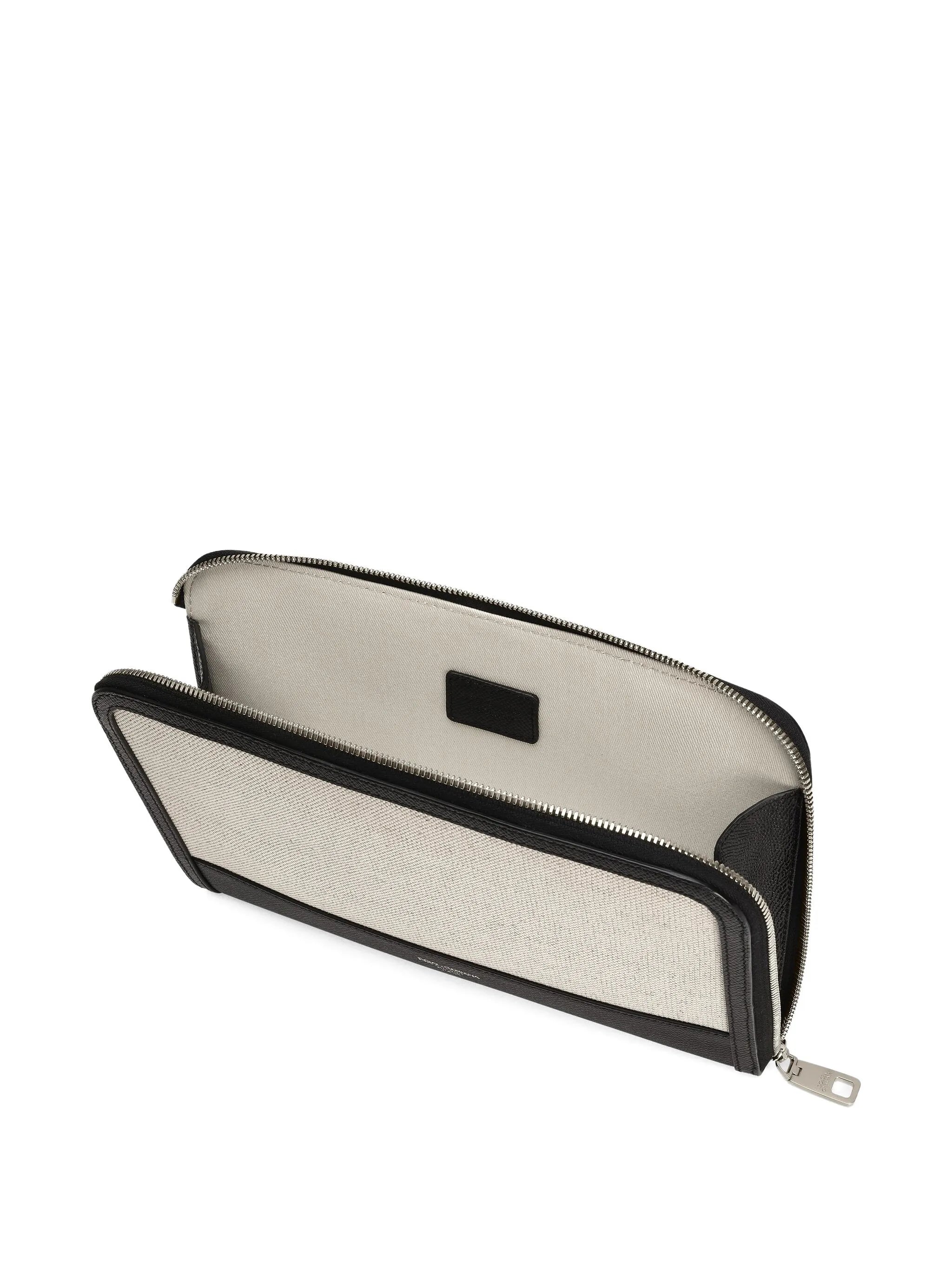 canvas clutch bag