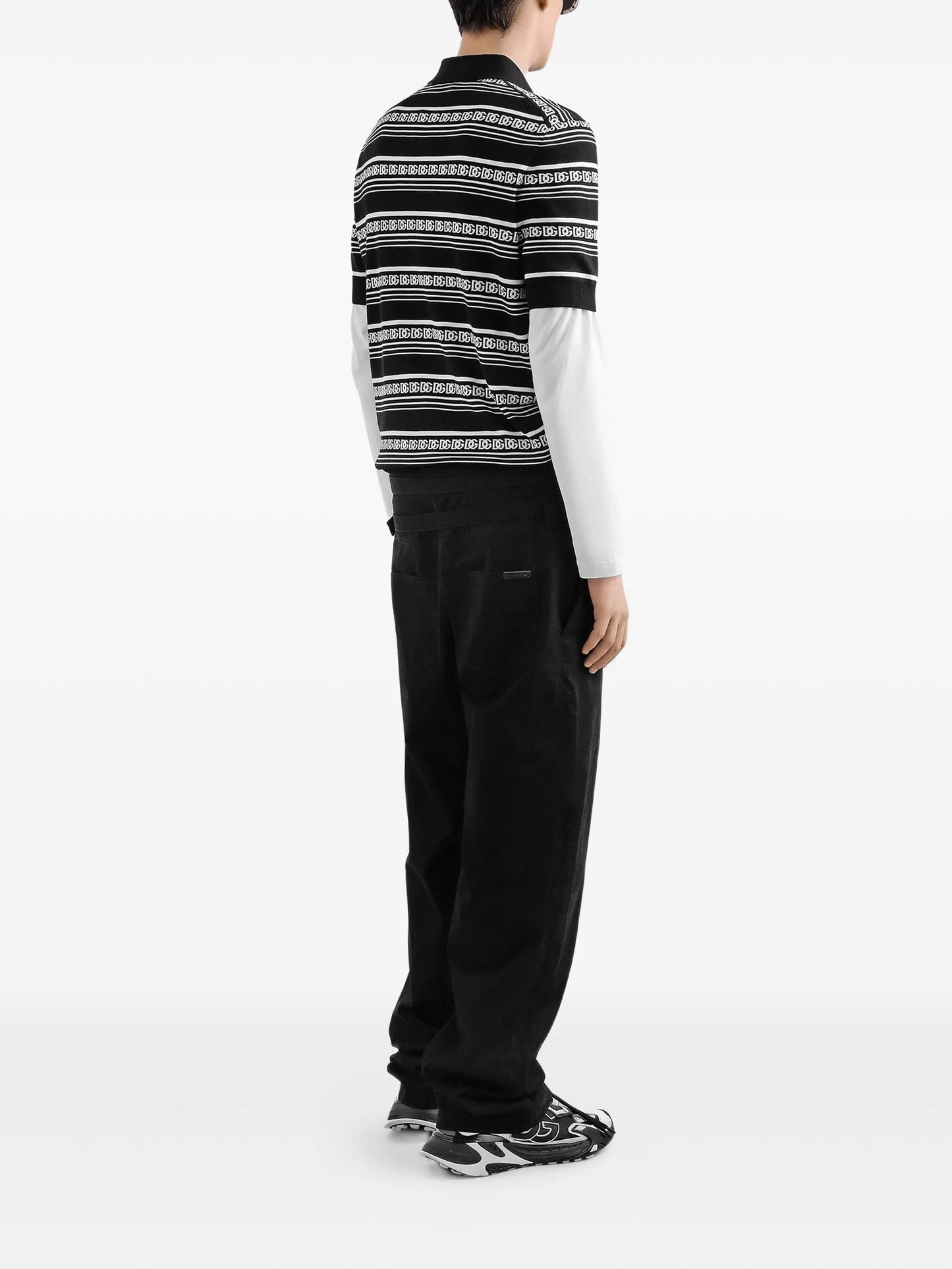 silk polo shirt