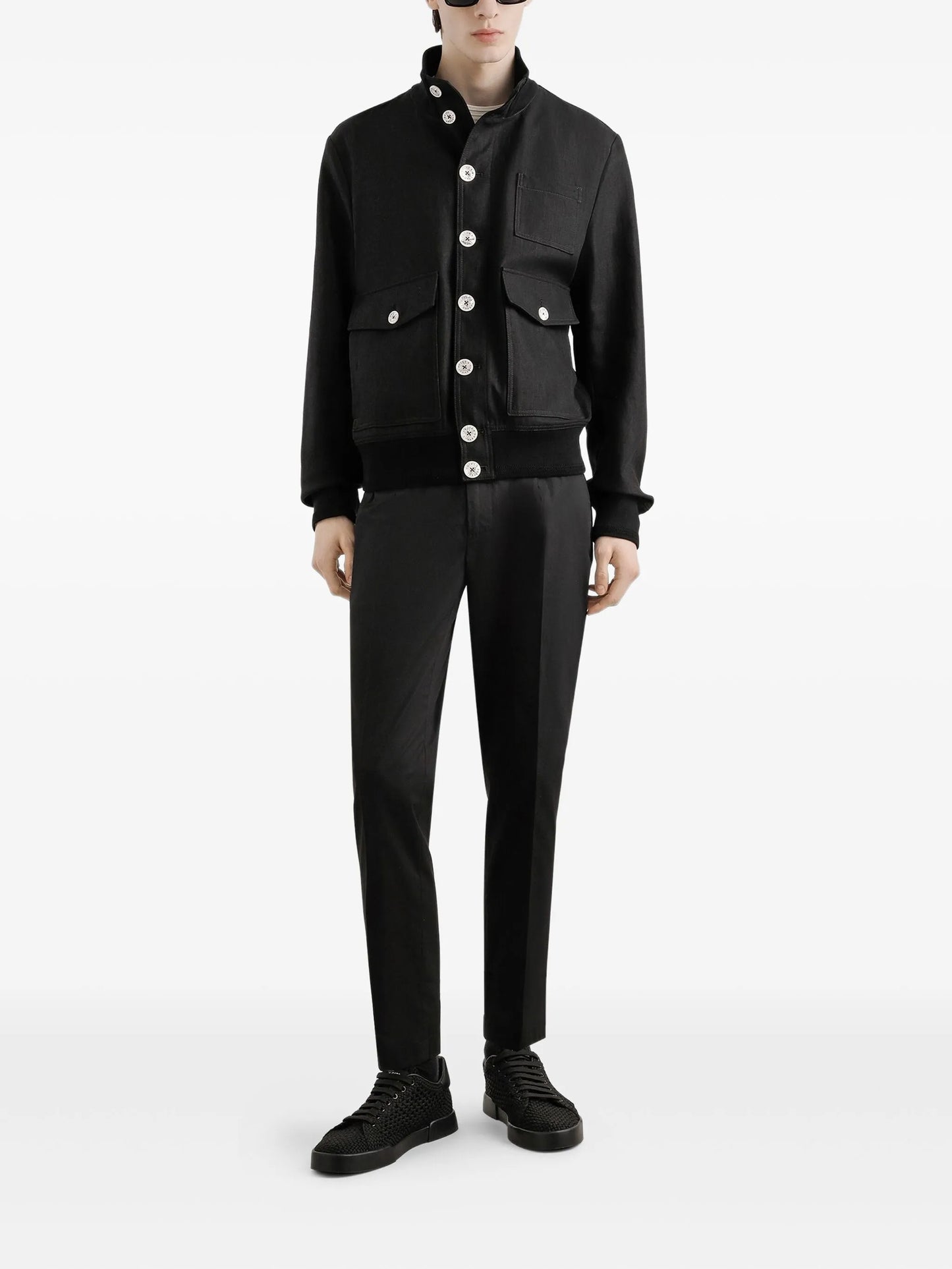 gabardine trousers