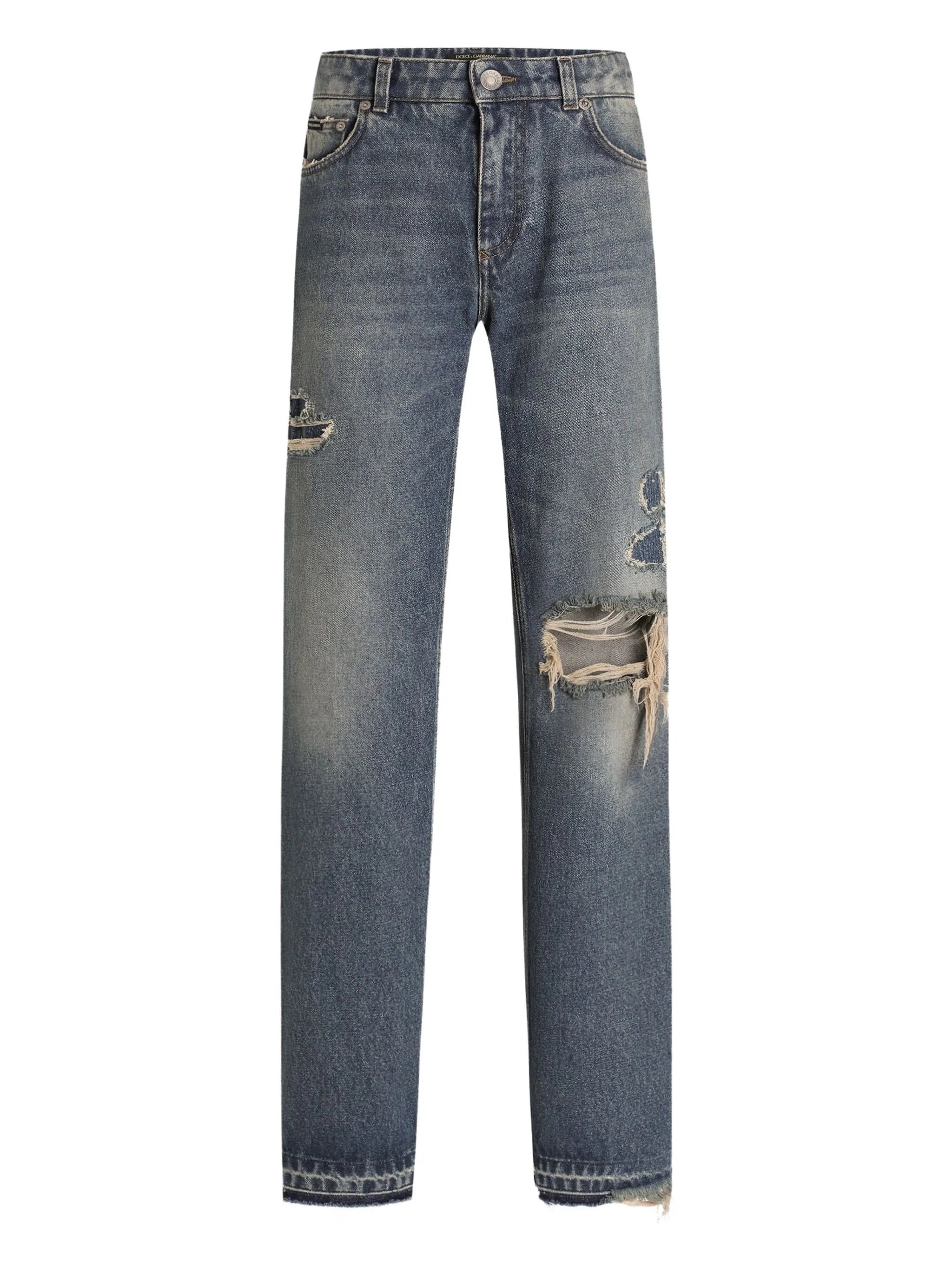 5-pocket denim trousers