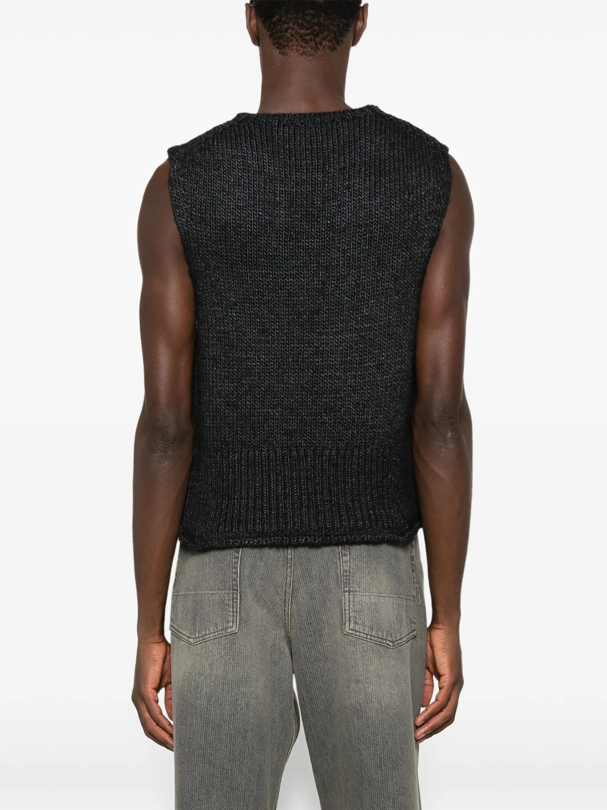 knitted vest