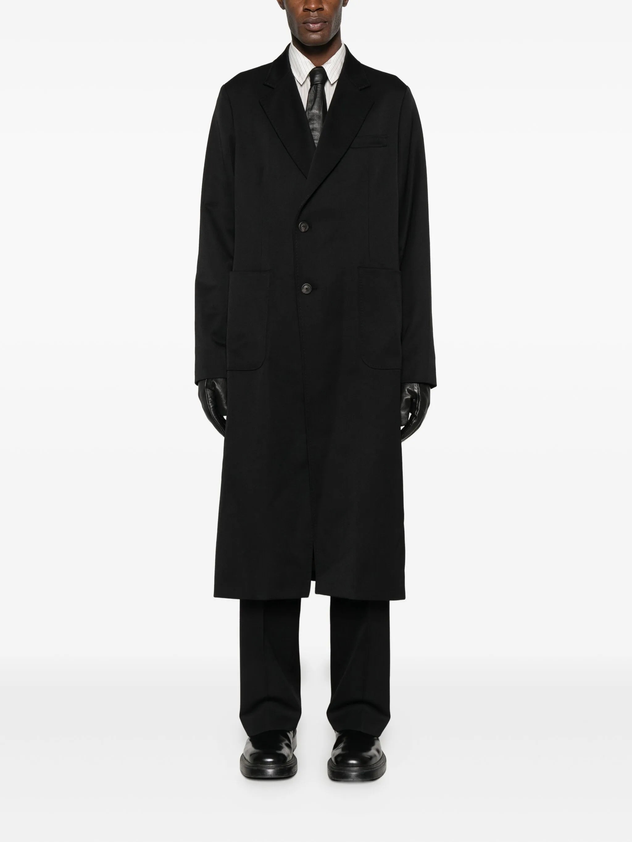 Robe single-breasted coat