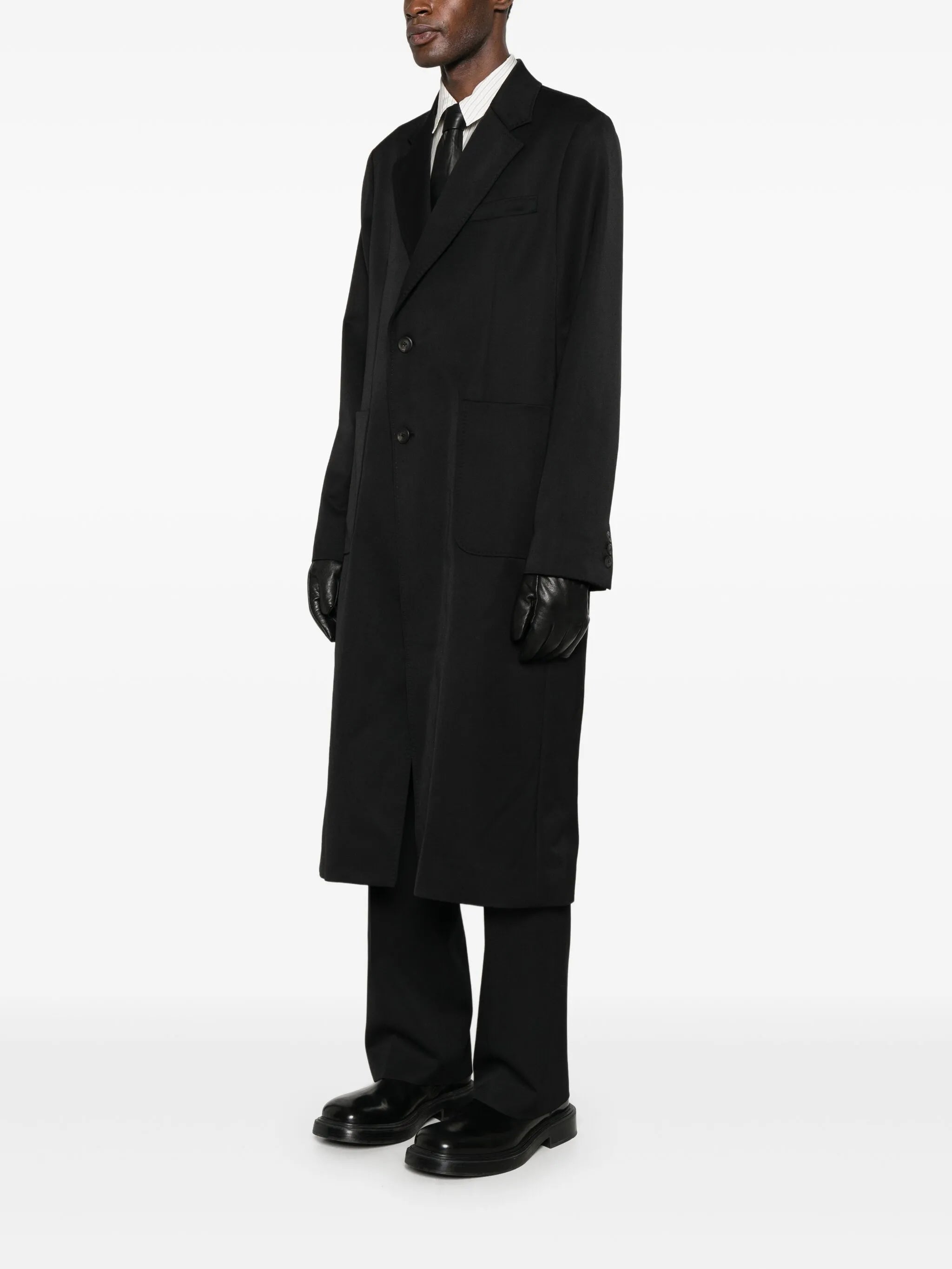 Robe single-breasted coat
