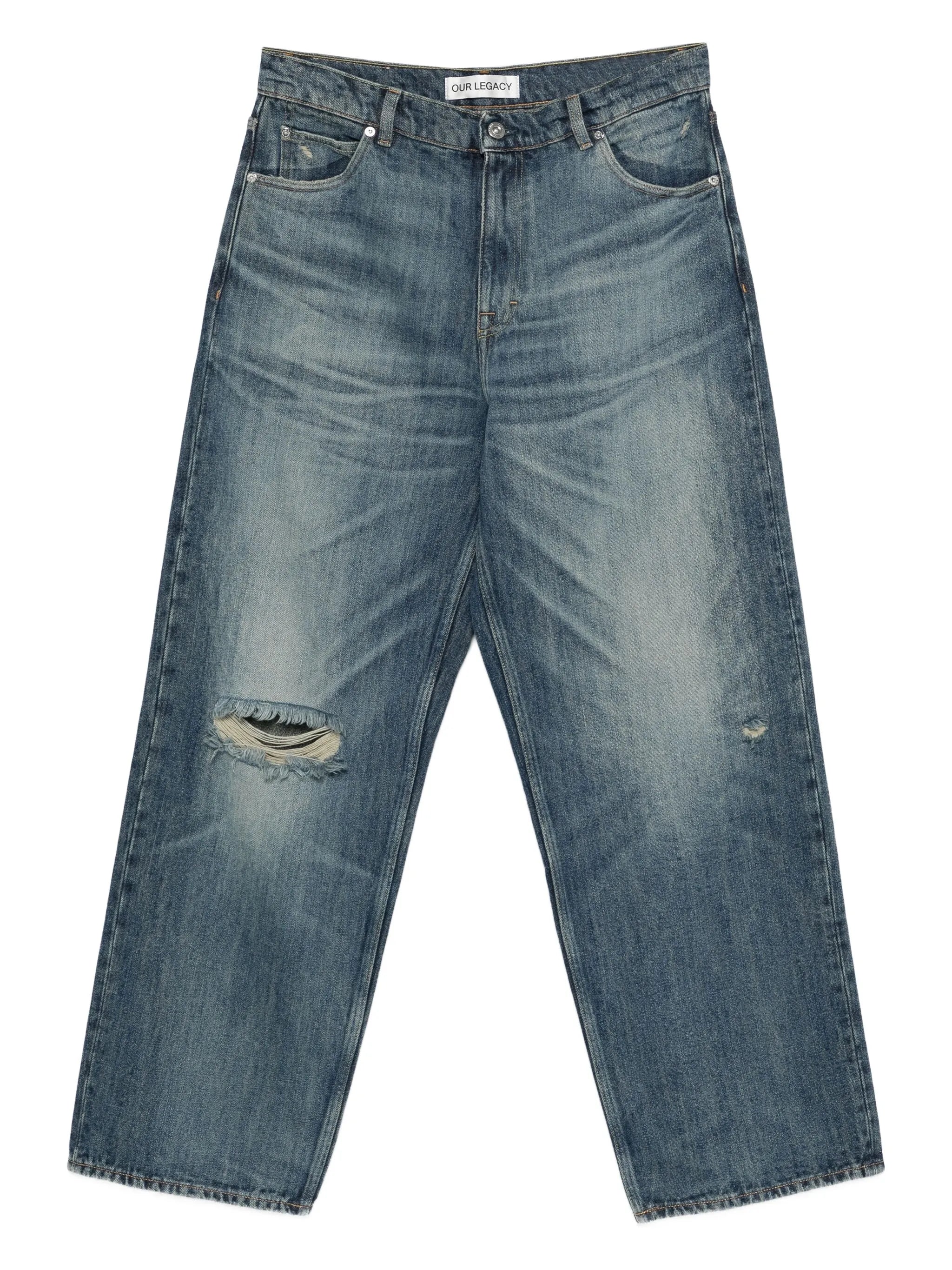 Vast Cut distressed jeans
