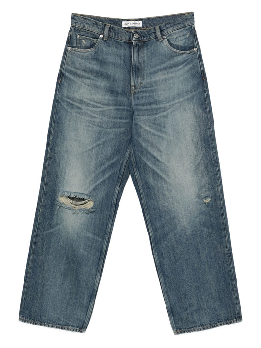 Vast Cut distressed jeans