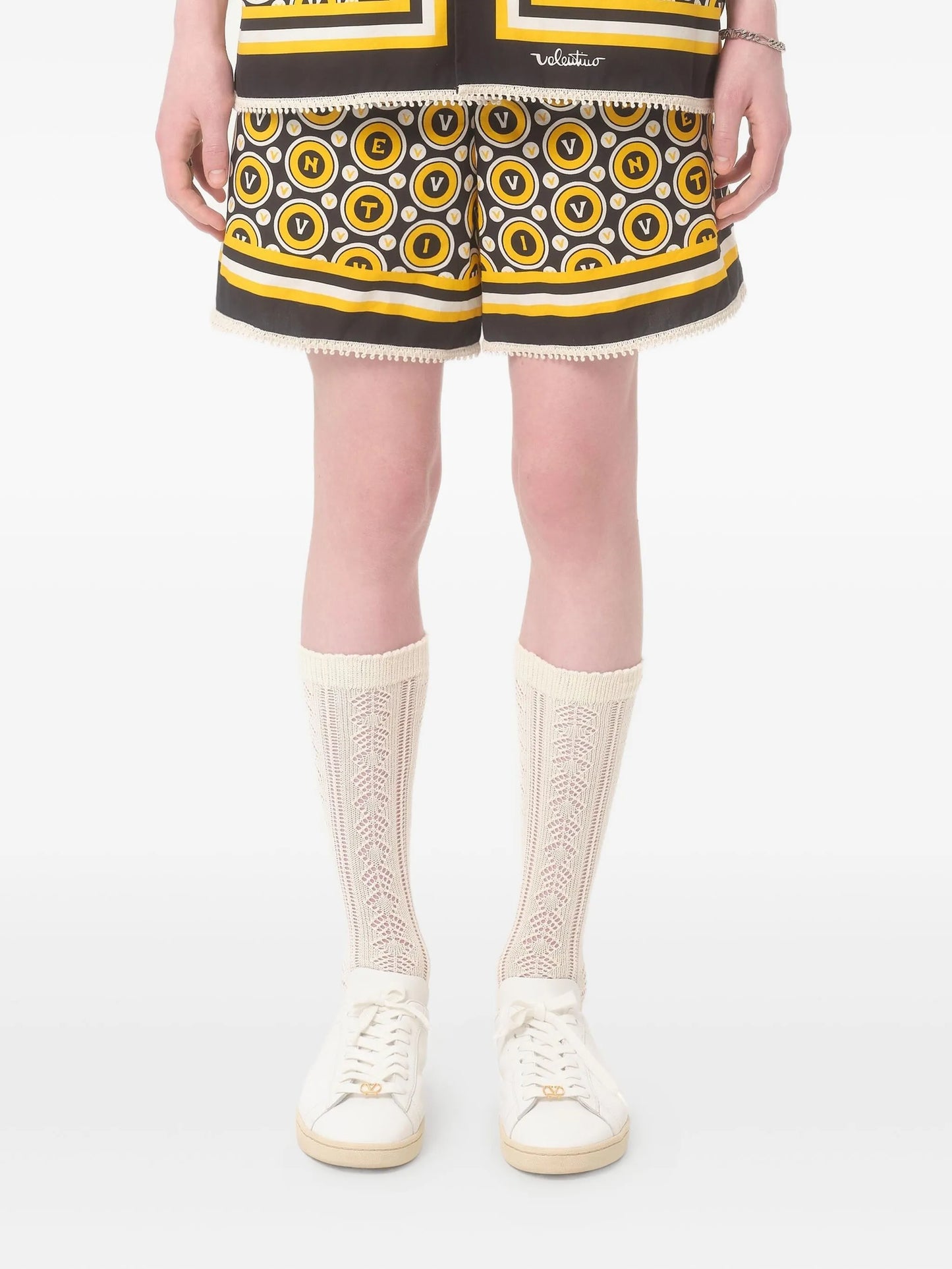 Bulles Royales-print bermuda shorts