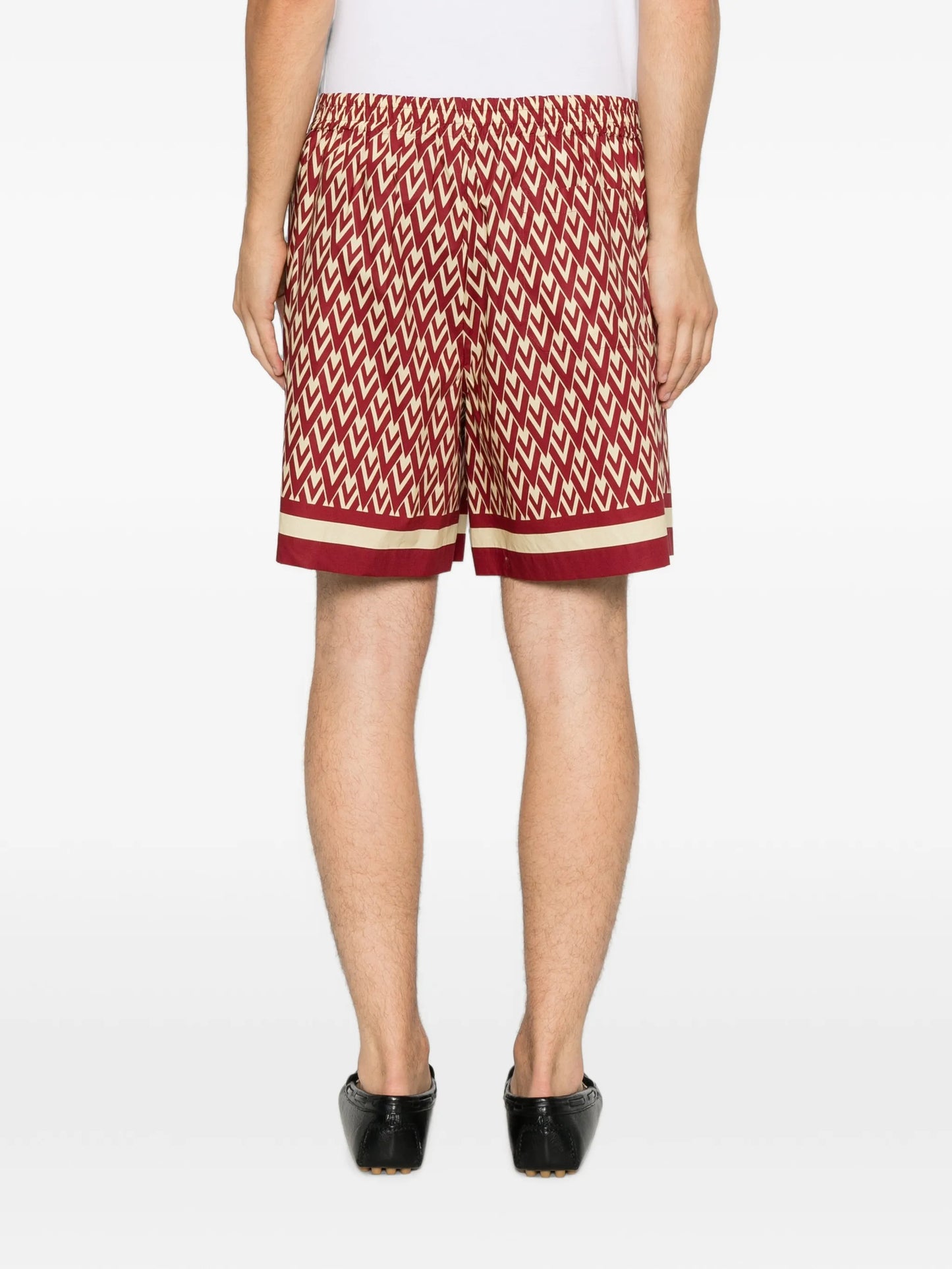 Toute La V-print bermuda shorts