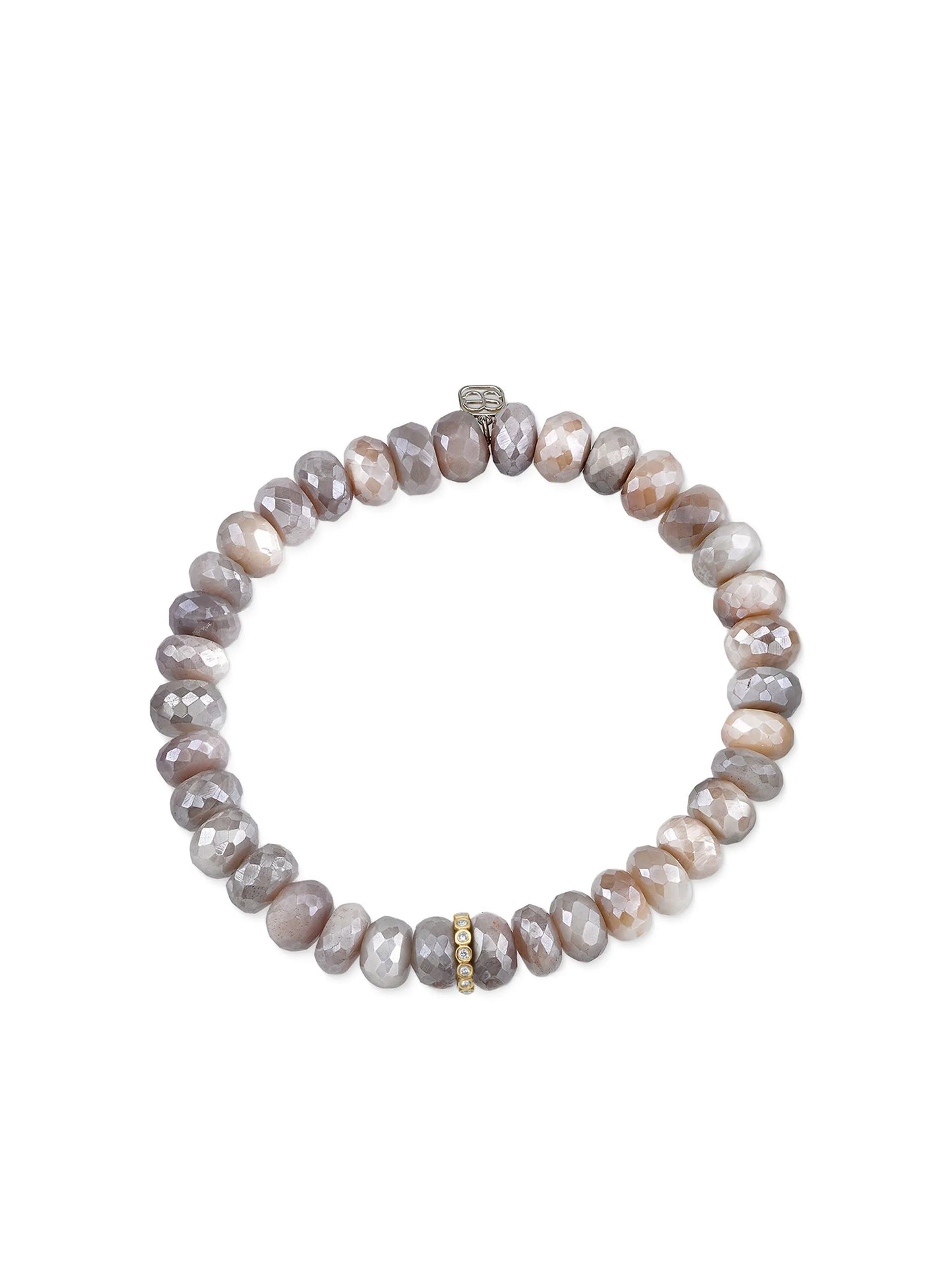14CT yellow gold Rondelle diamond bracelet