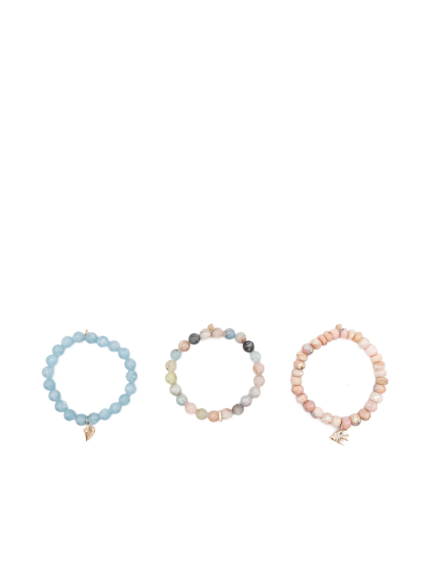 14CT yellow gold Stone Gemstone bracelet