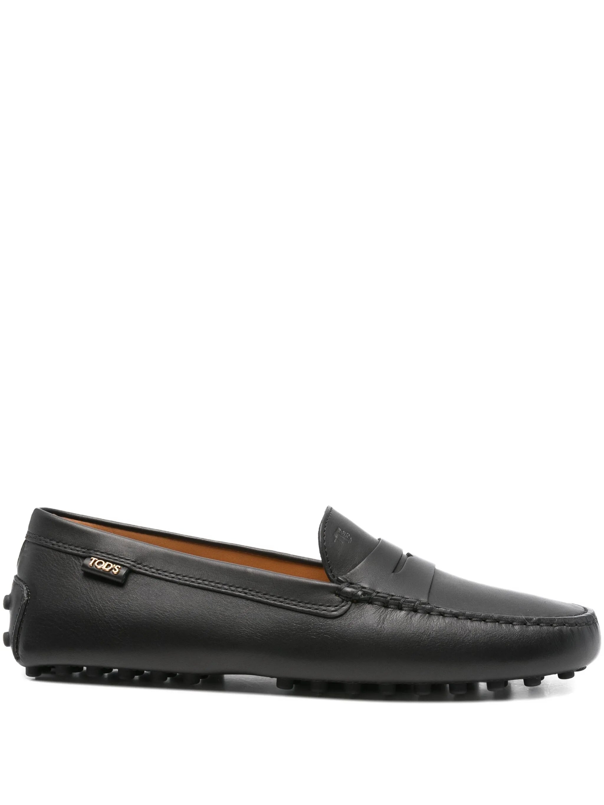 Gommino logo-detail driving loafers