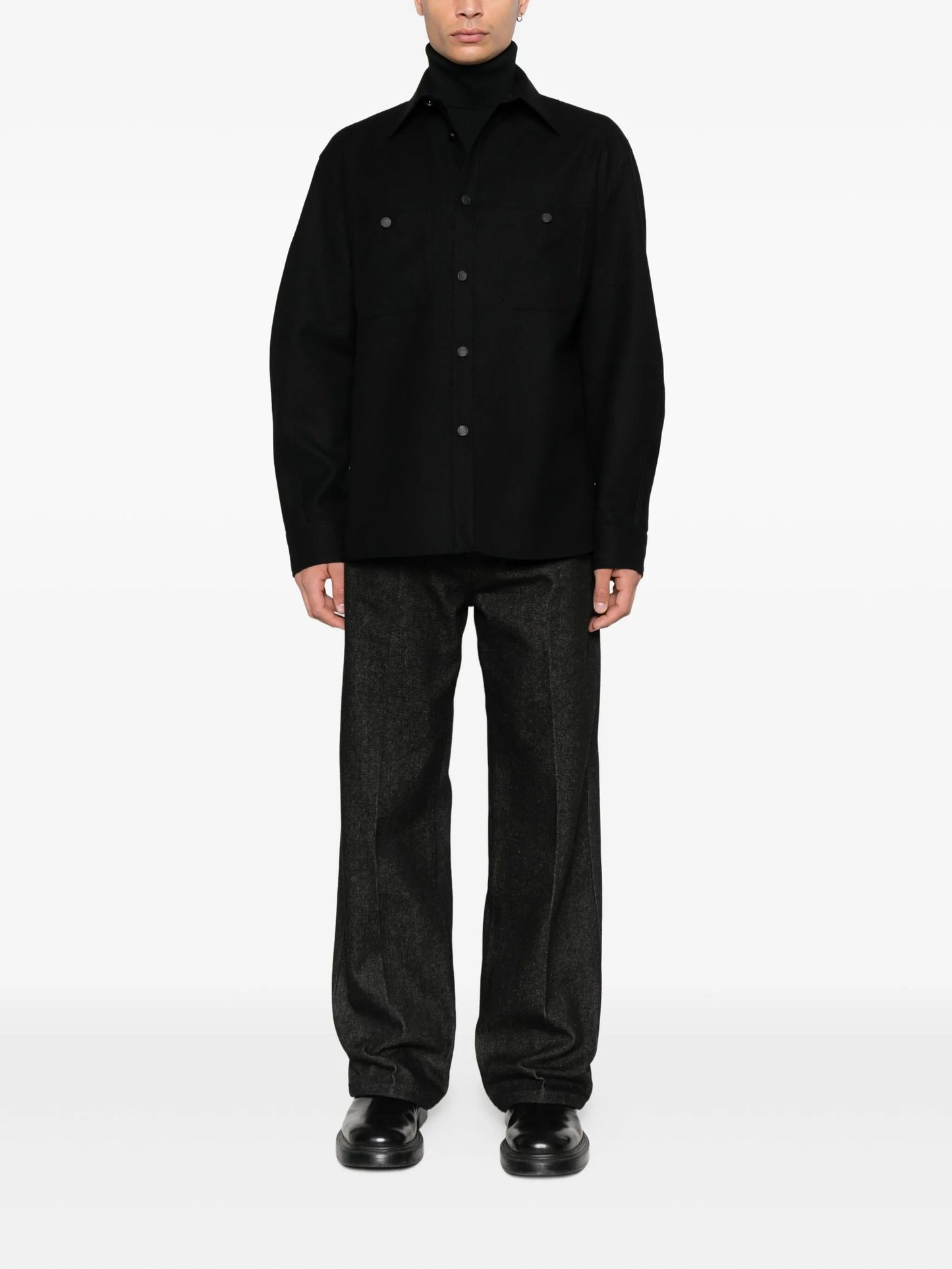 wool shirt jacket