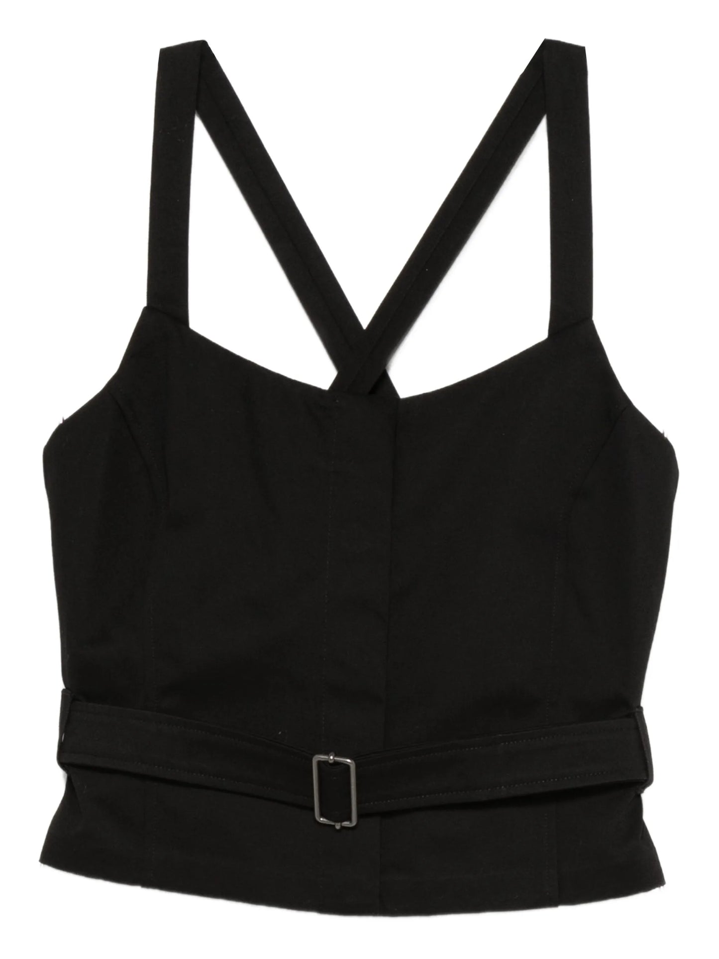 belted vest