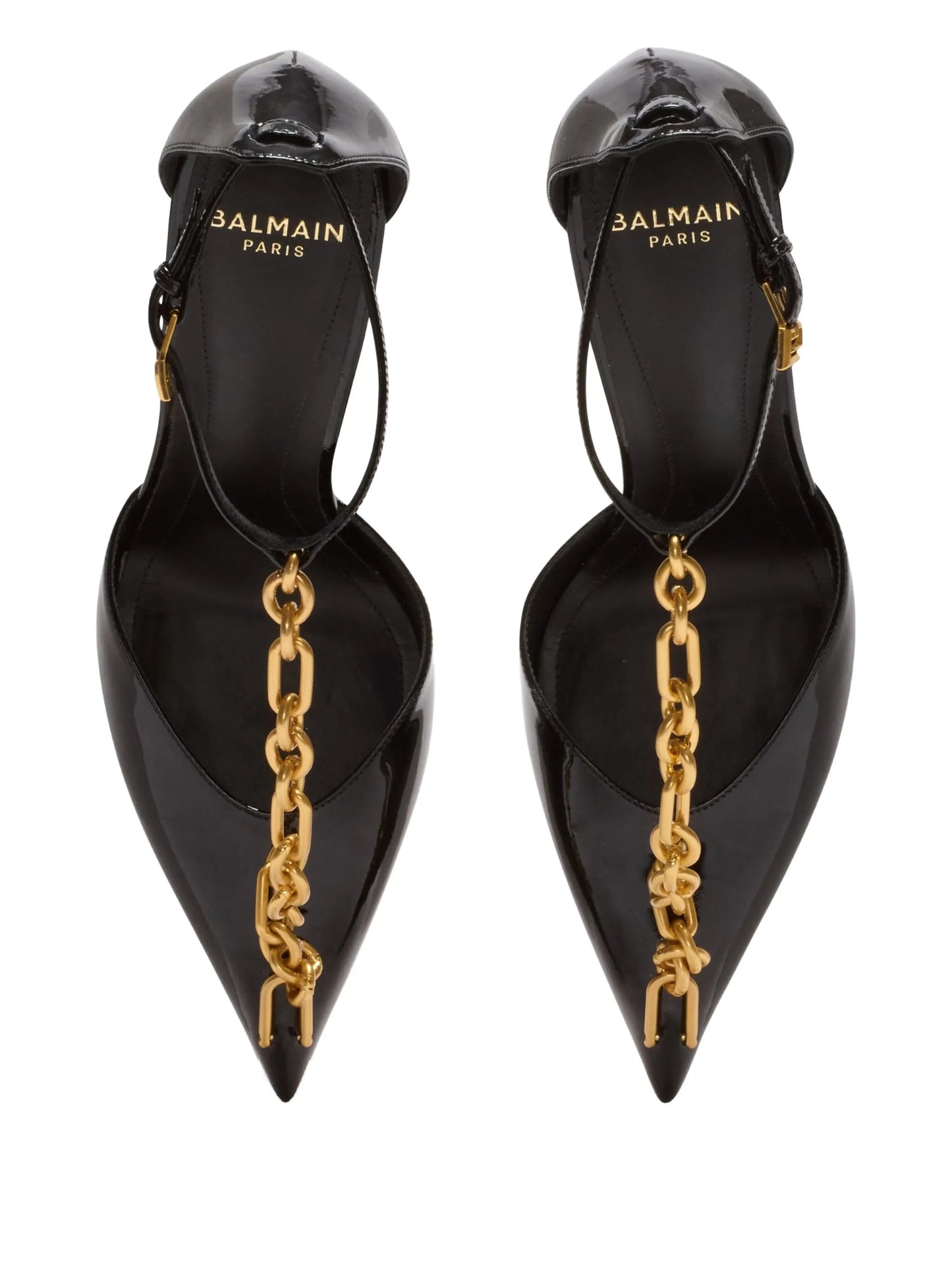95mm Sync leather pumps