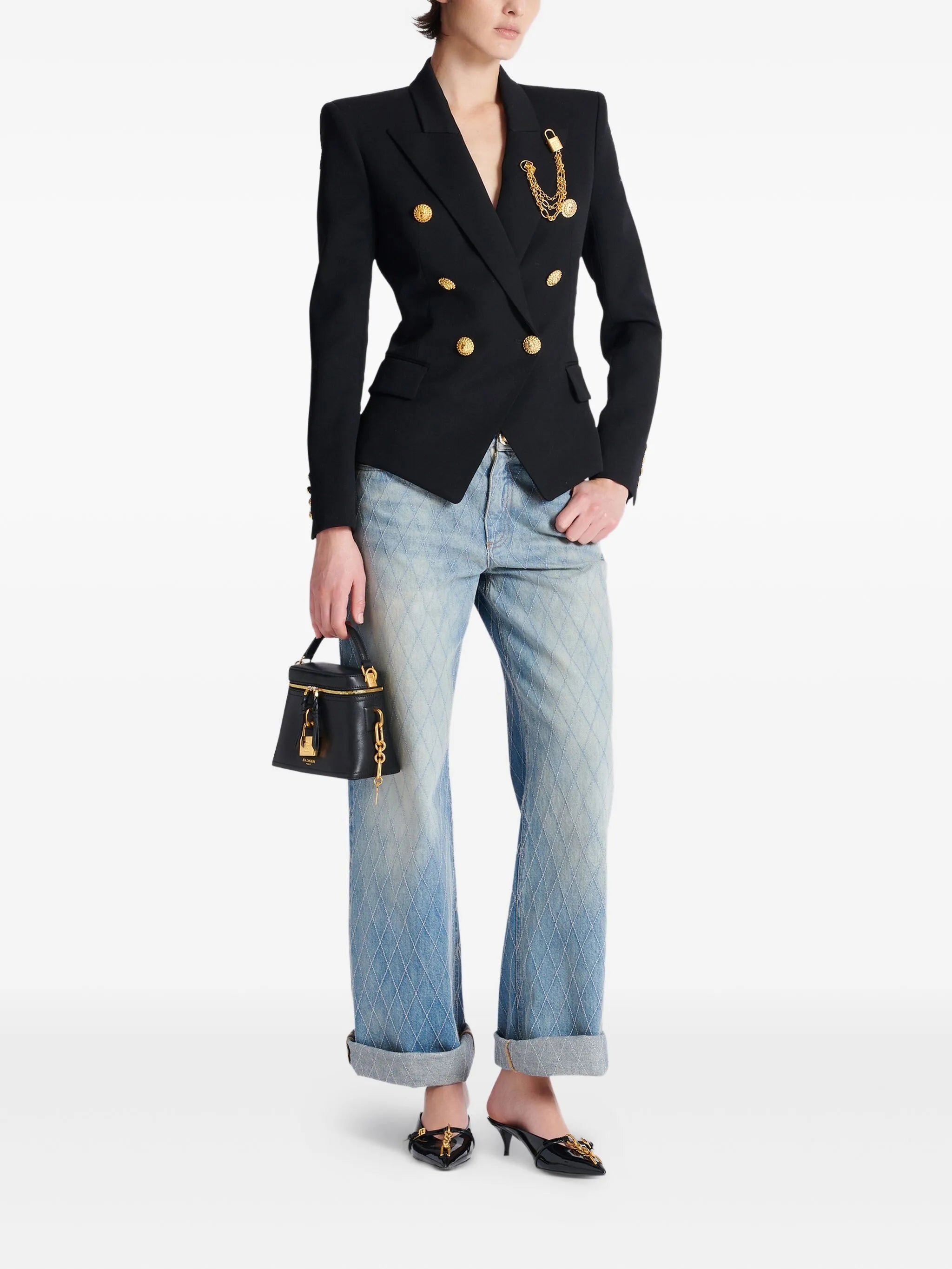 Pulse Vanity leather tote bag