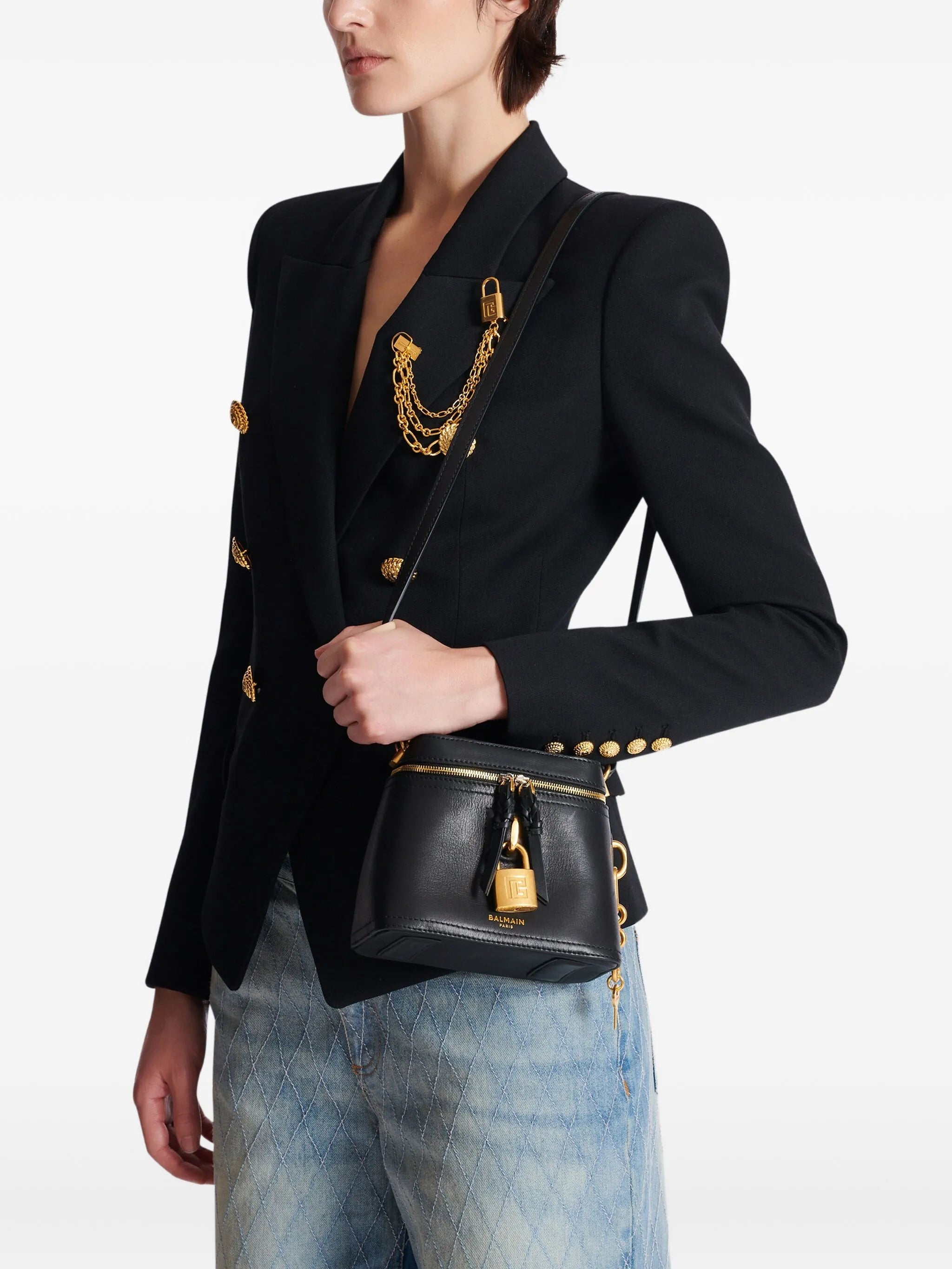 Pulse Vanity leather tote bag