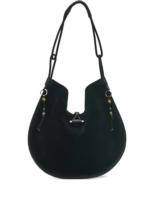 Oskan soft suede shoulder bag