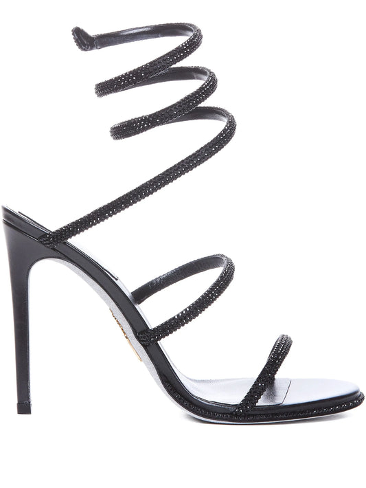 105mm leather sandals