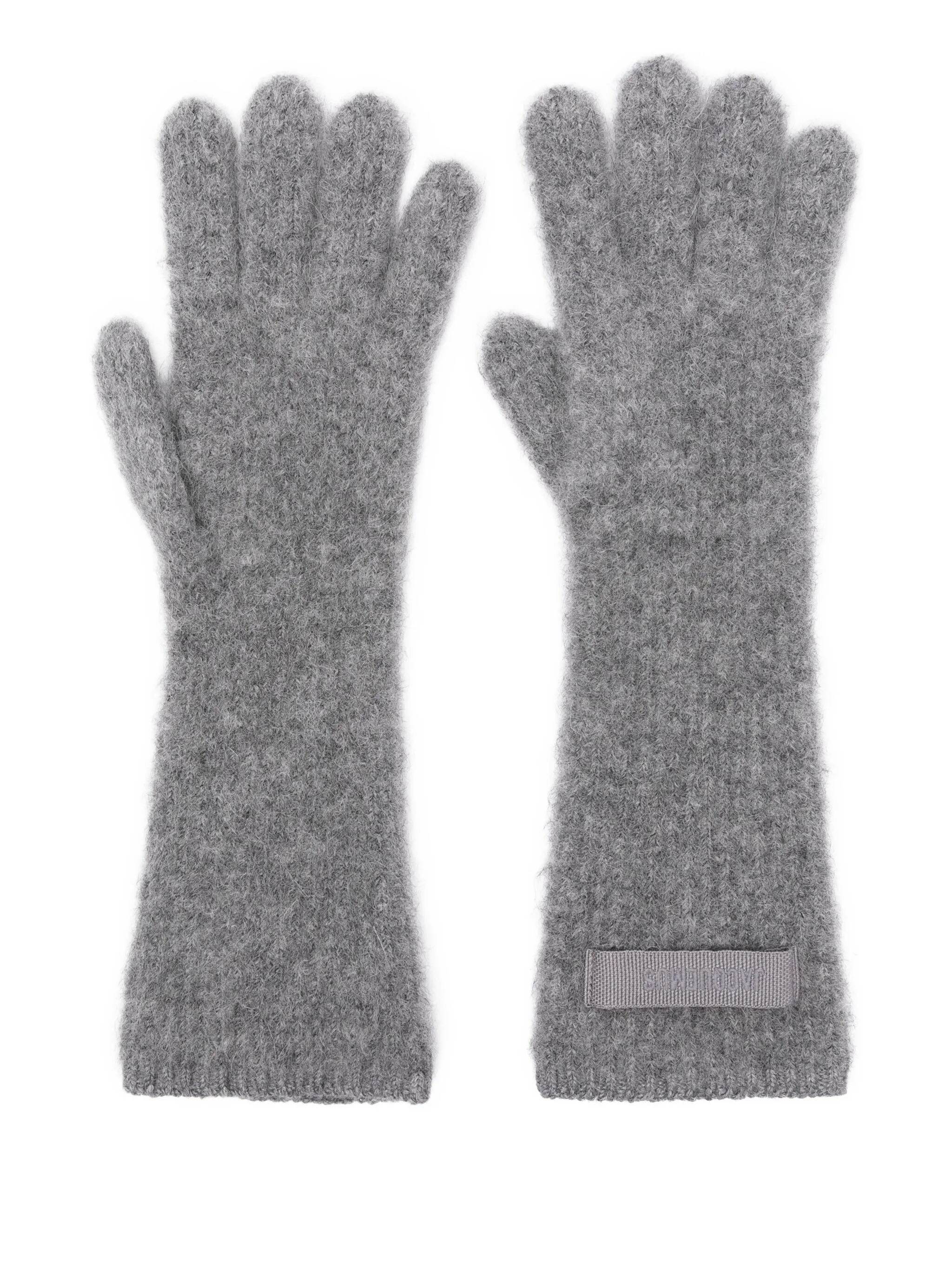 knitted gloves