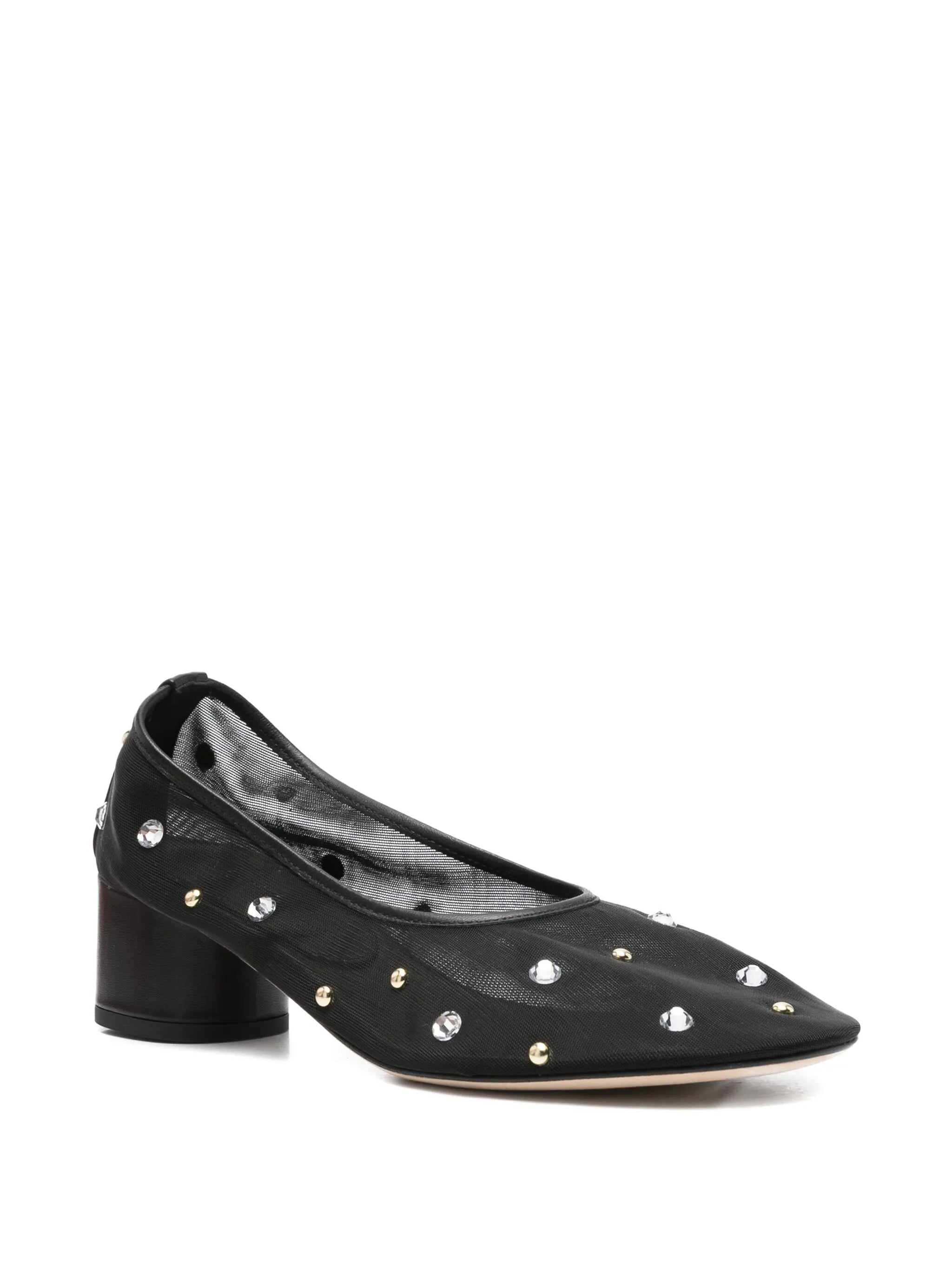 Balla crystal-embellished heeled pumps
