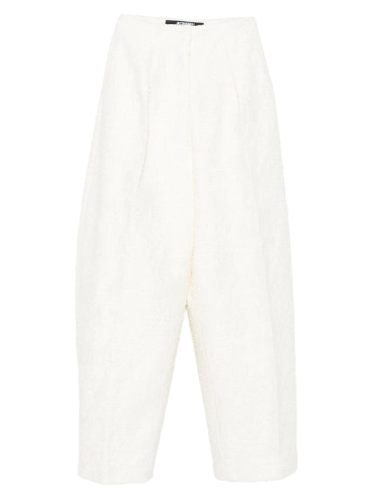 Curvo tweed trousers