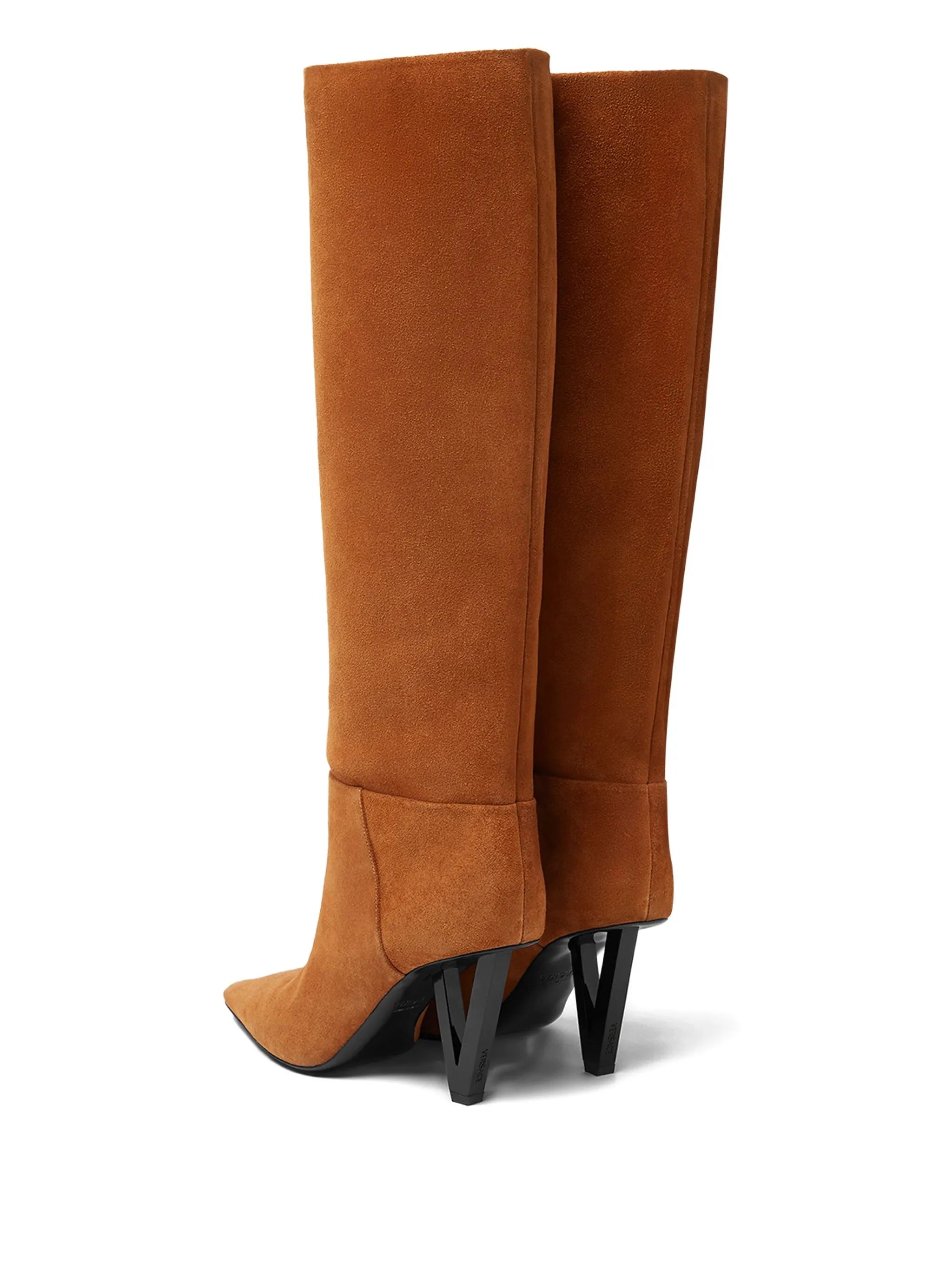 V2025 suede knee-high boots