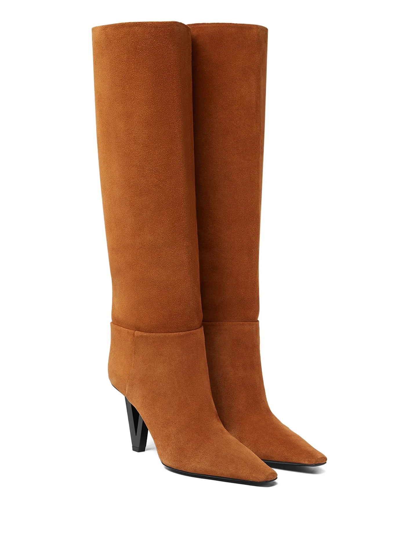 V2025 suede knee-high boots