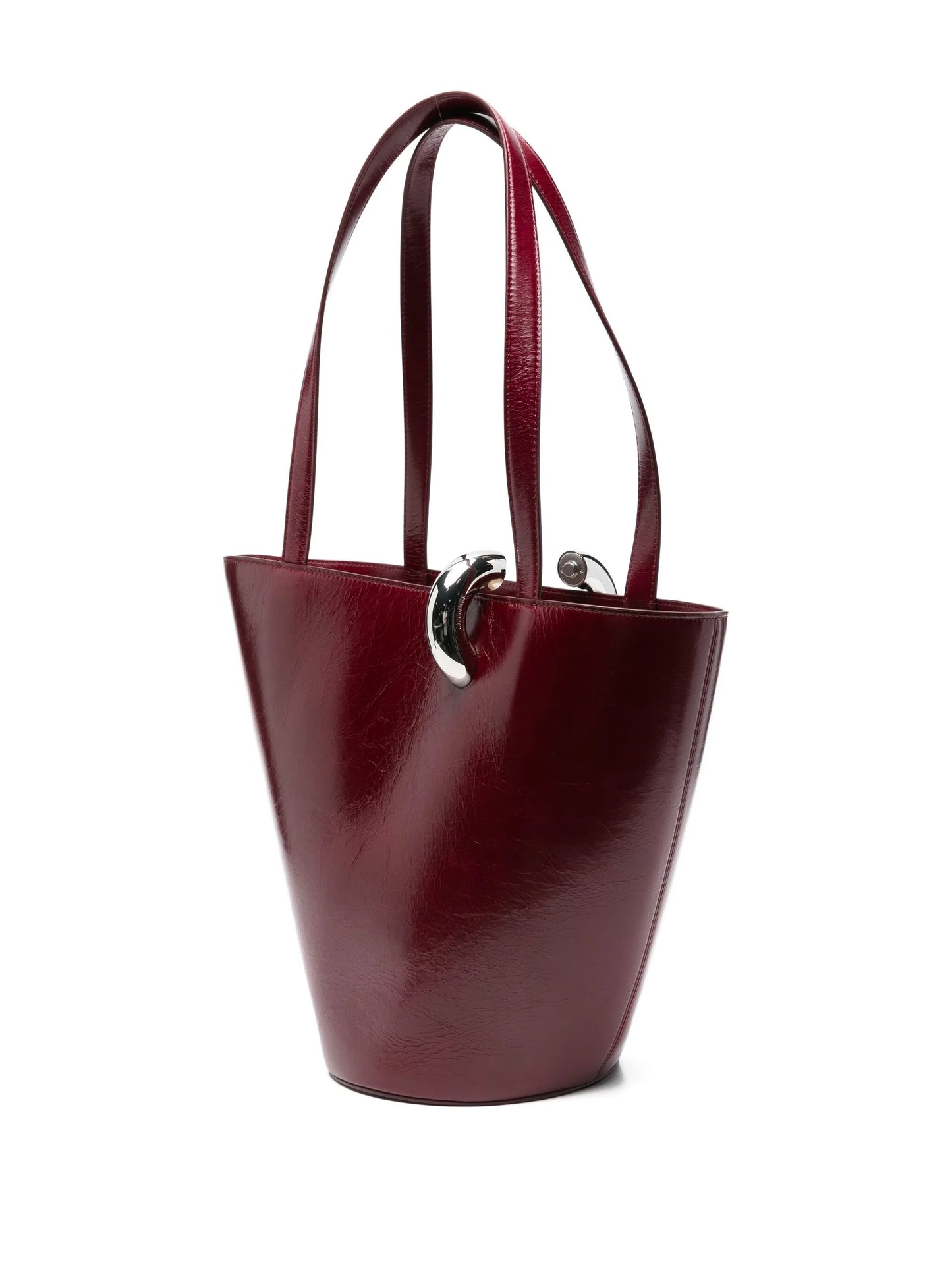 Le Bambola Moyen  leather bucket bag