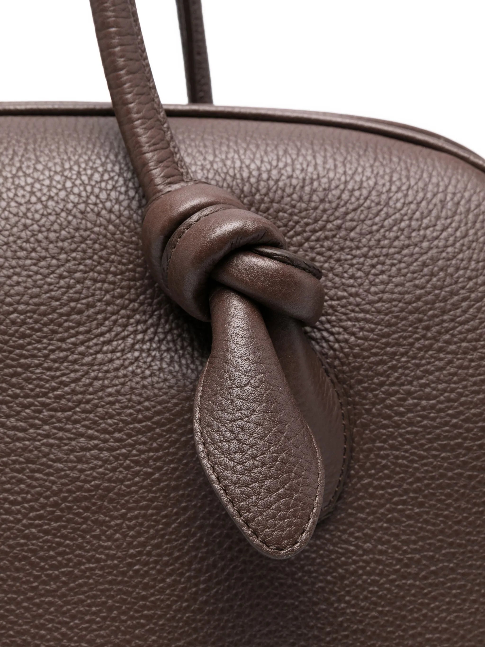 pebbled bowling tote bag