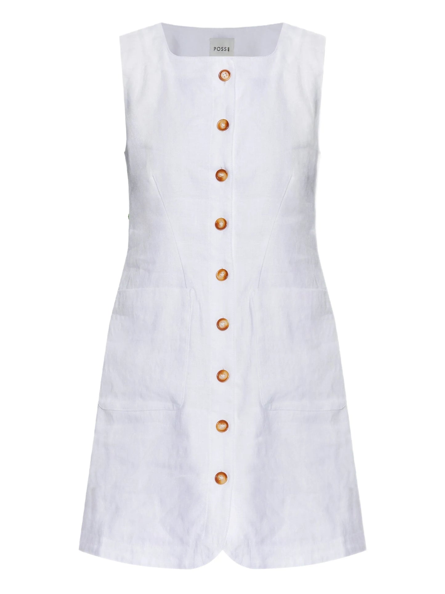 linen mini dress