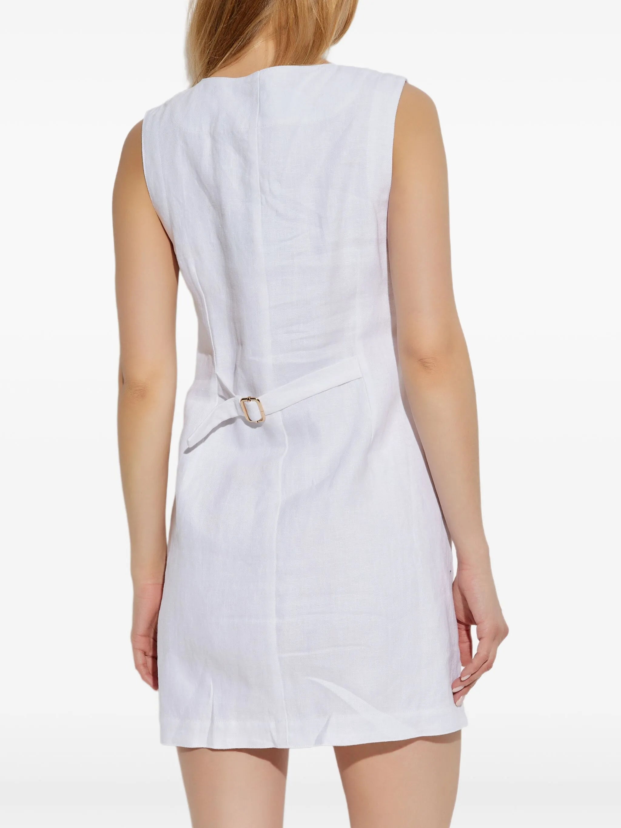 linen mini dress