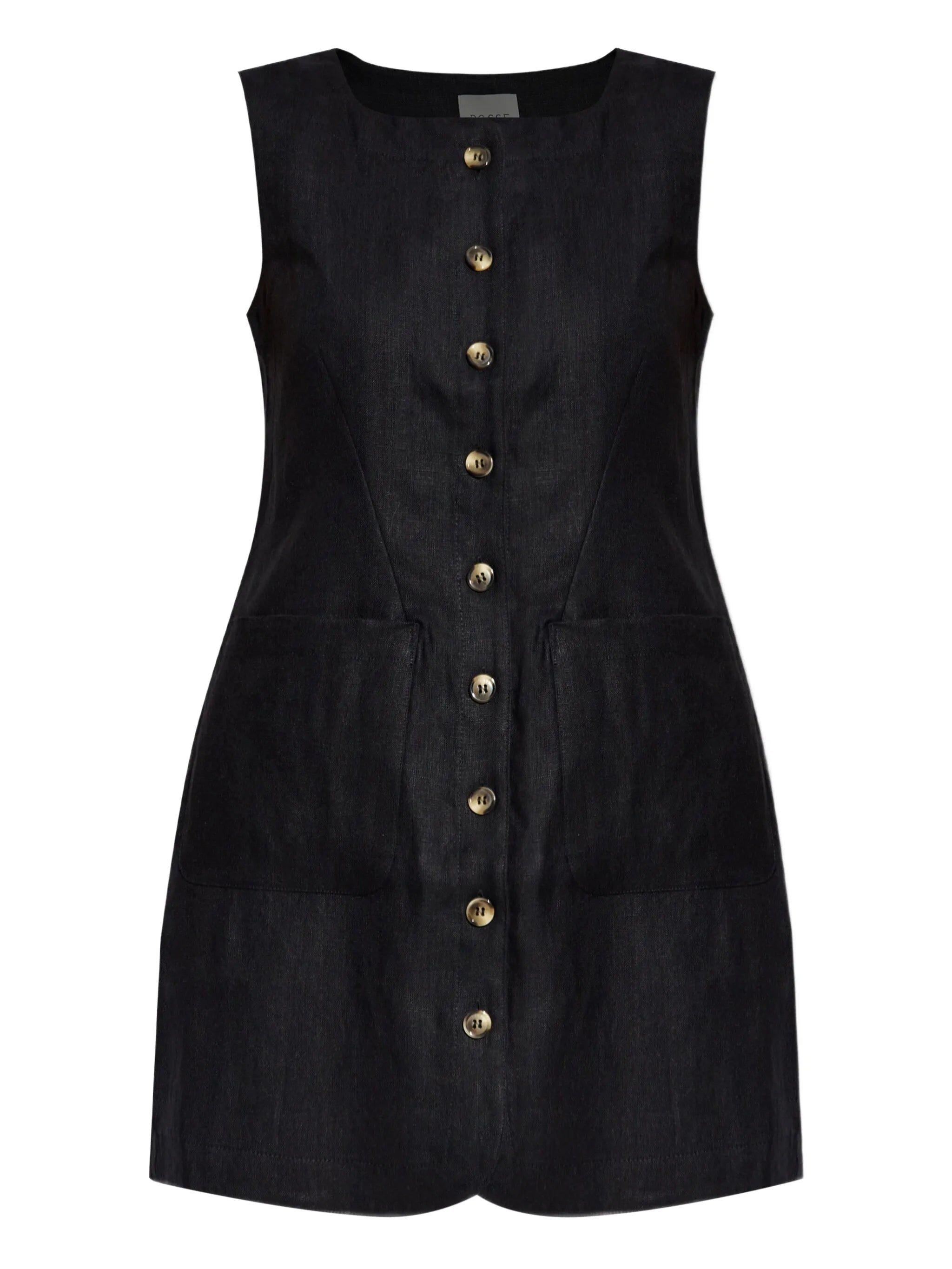 linen mini dress