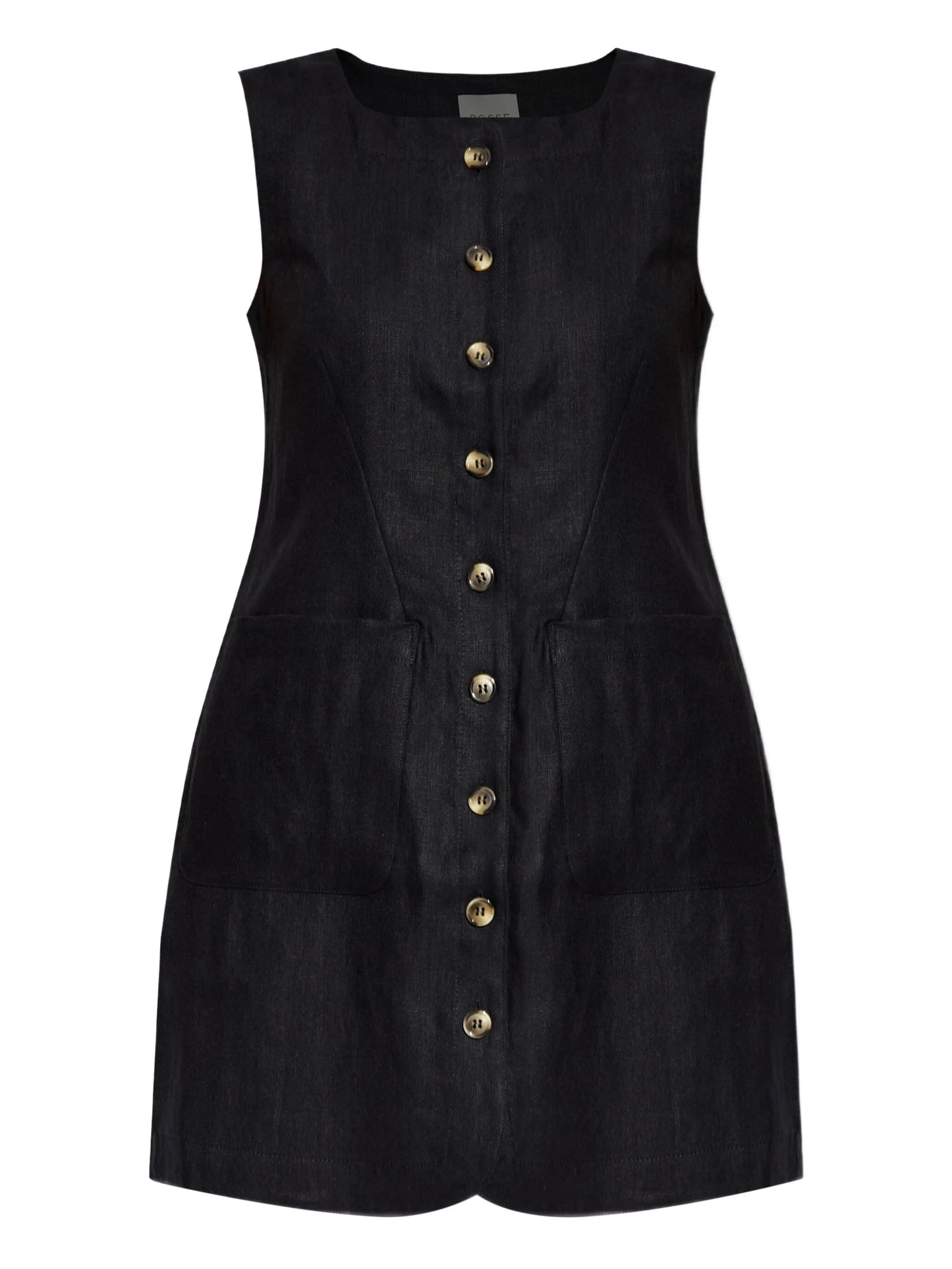 linen mini dress