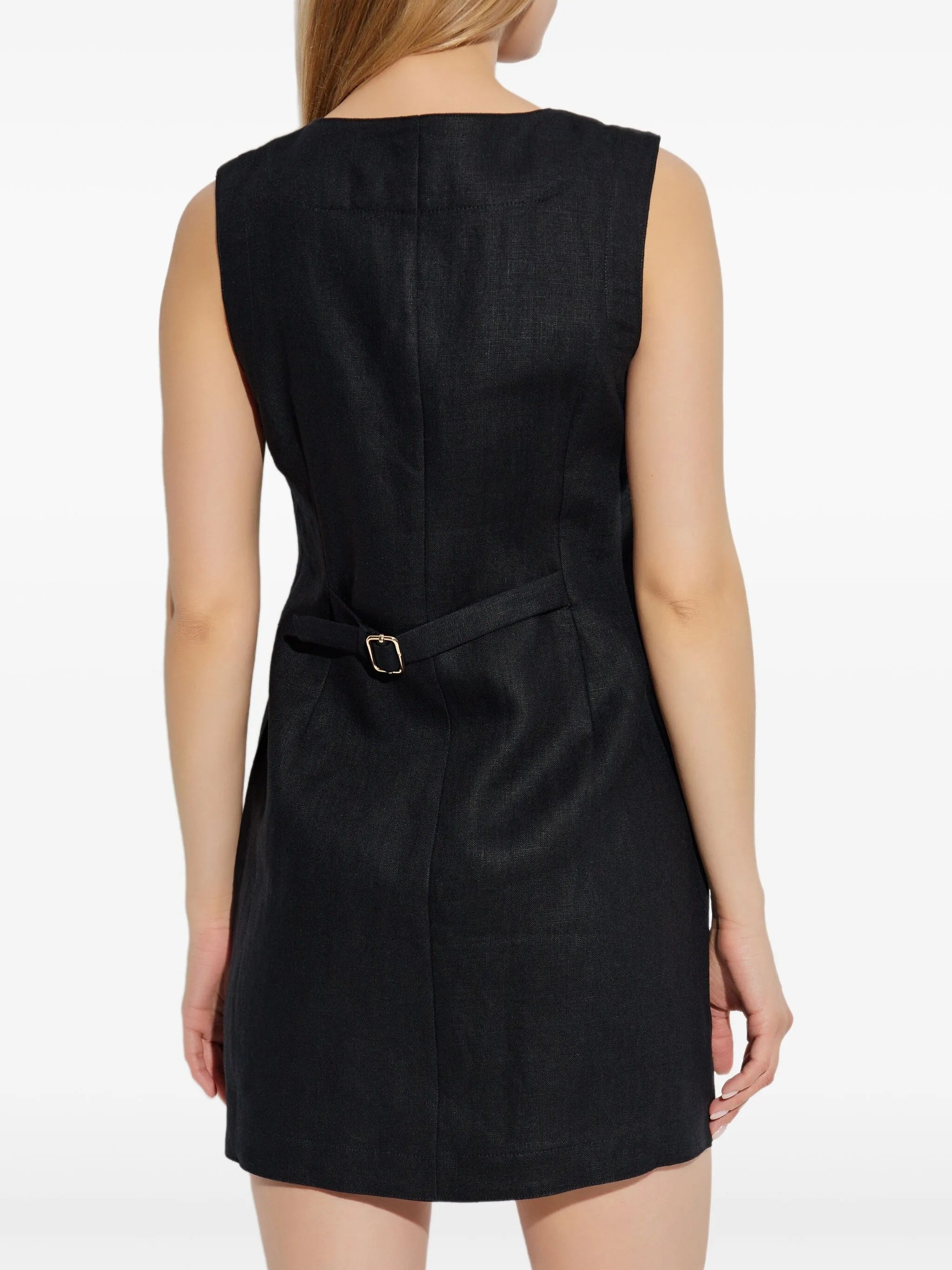 linen mini dress
