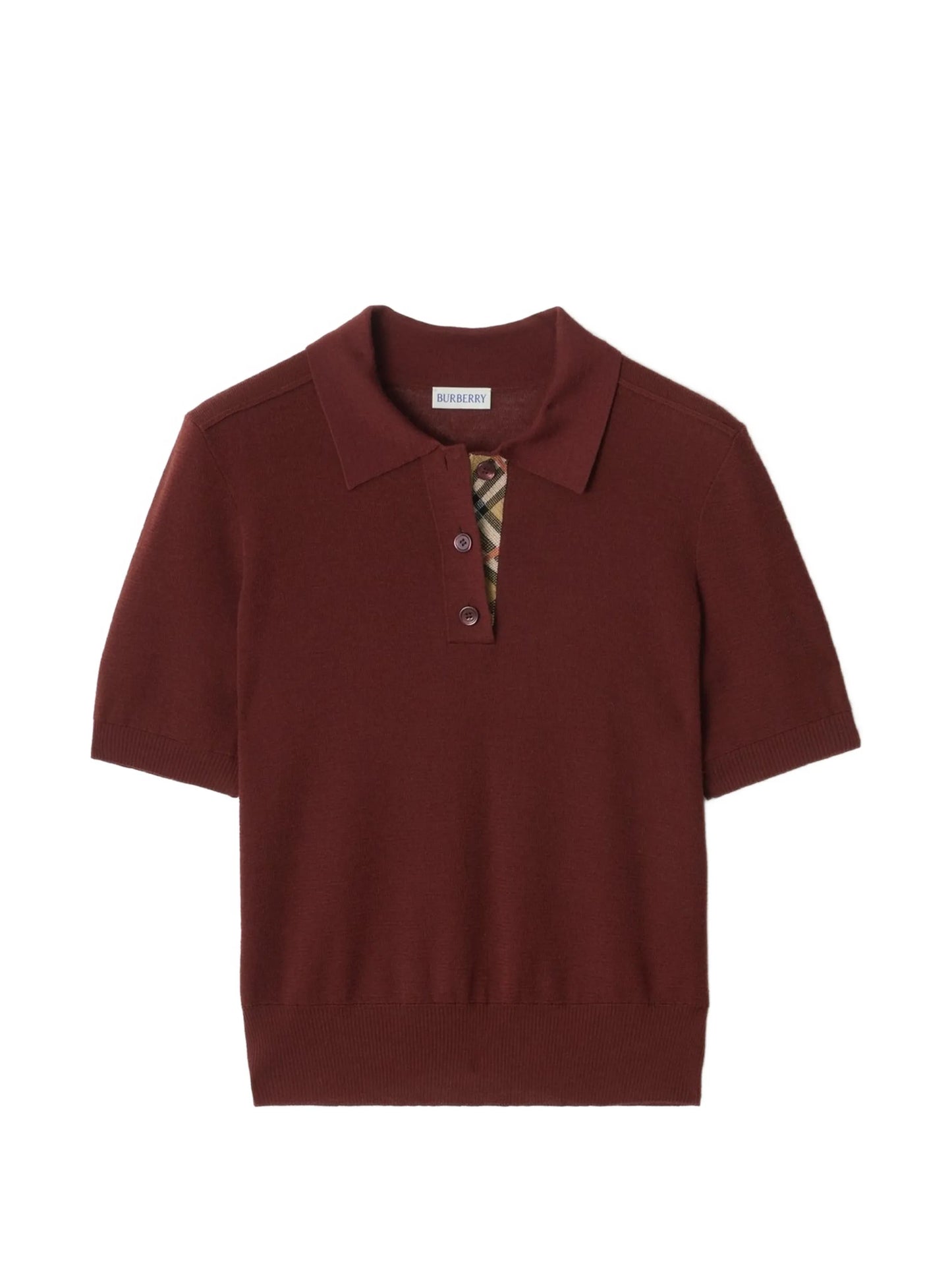 wool polo shirt