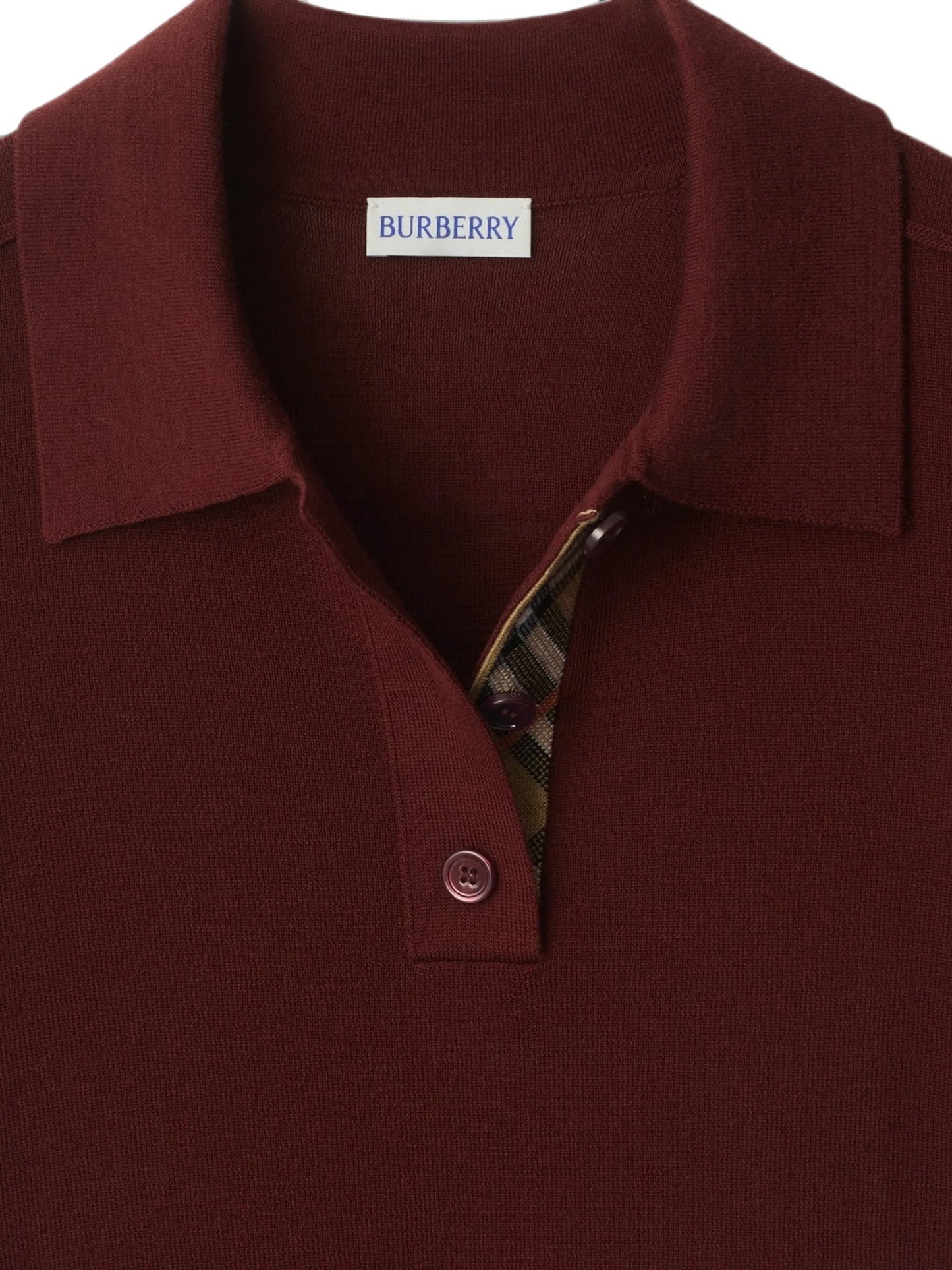 wool polo shirt