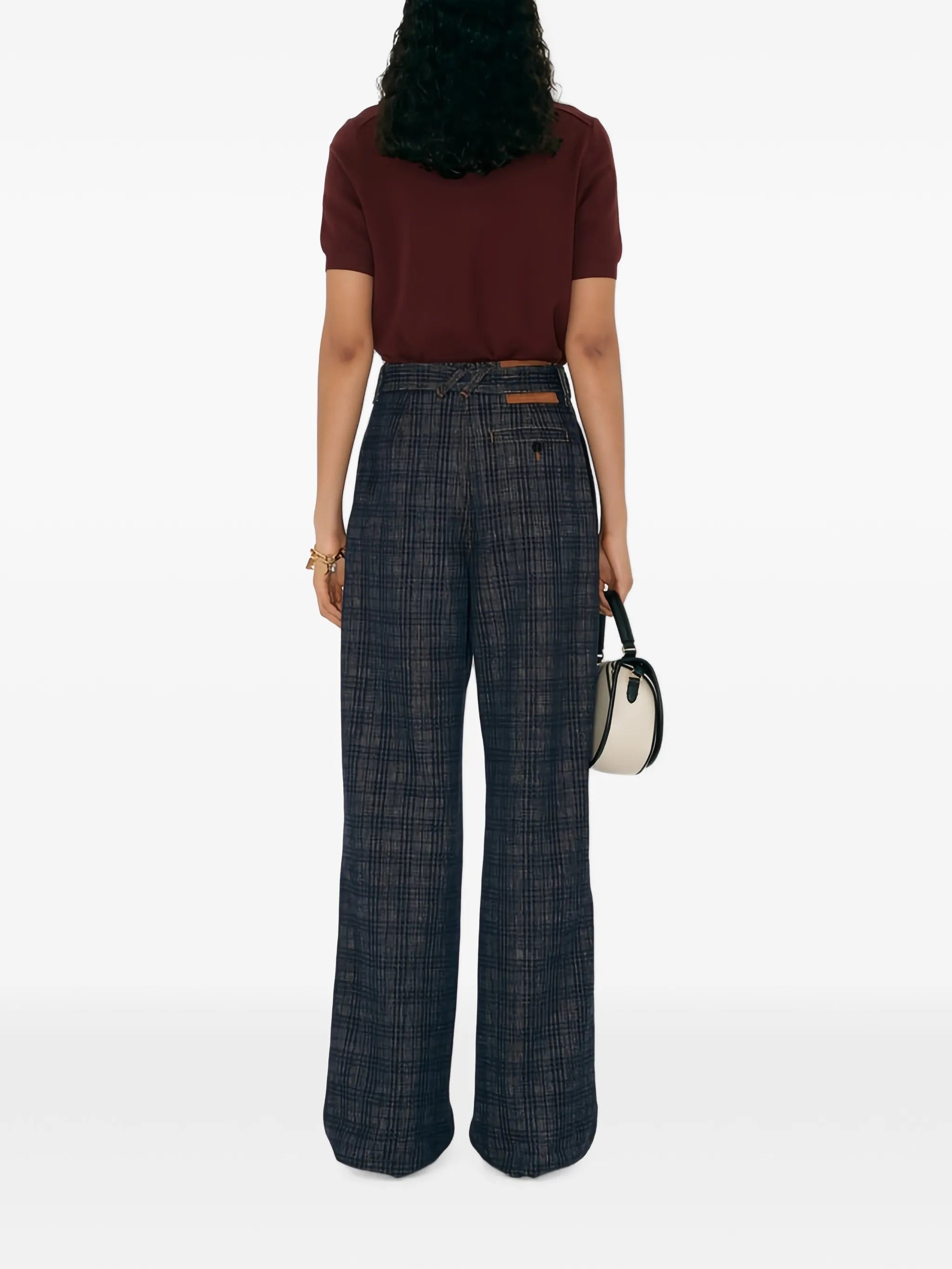 wool polo shirt