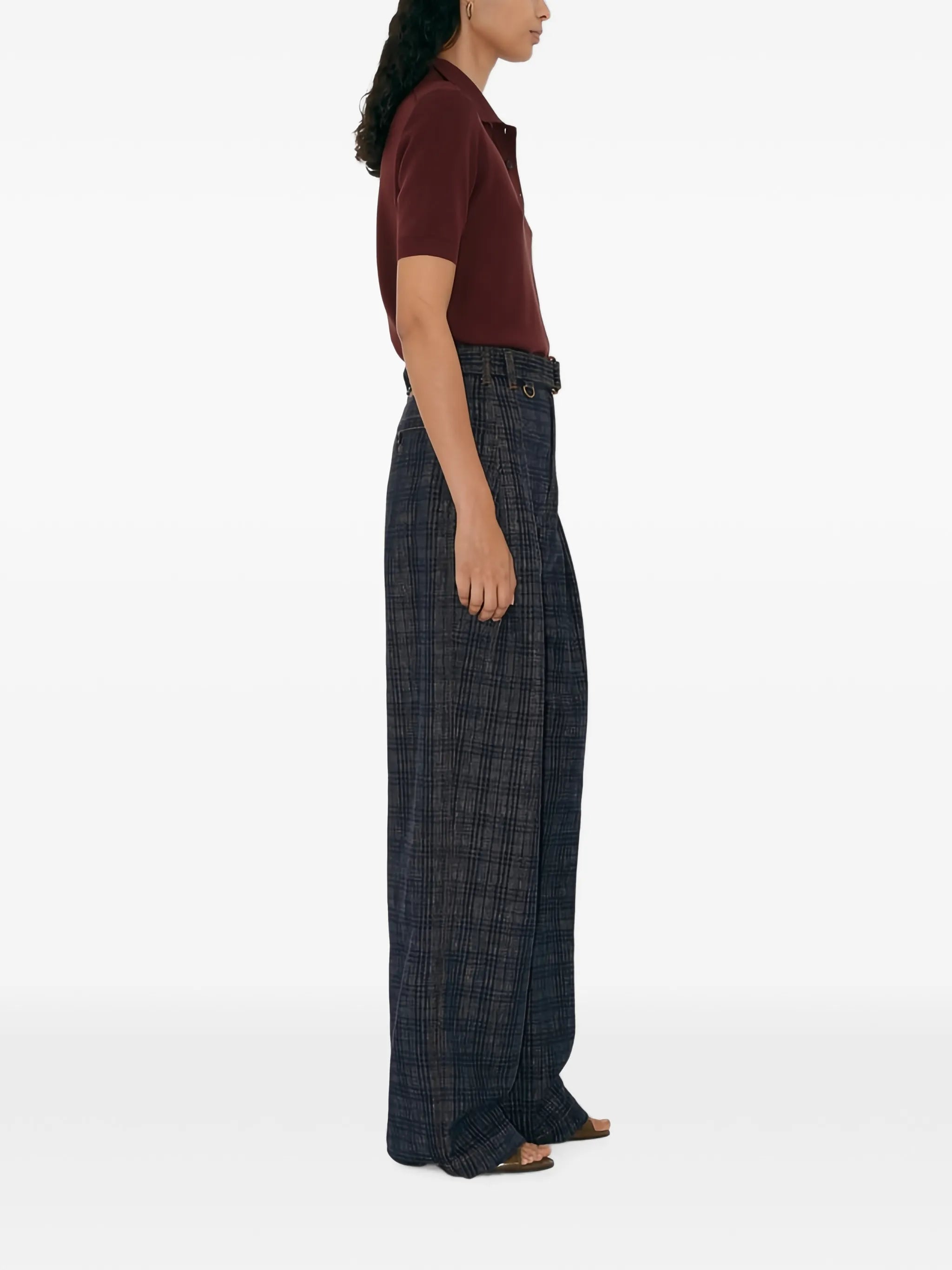 wool polo shirt
