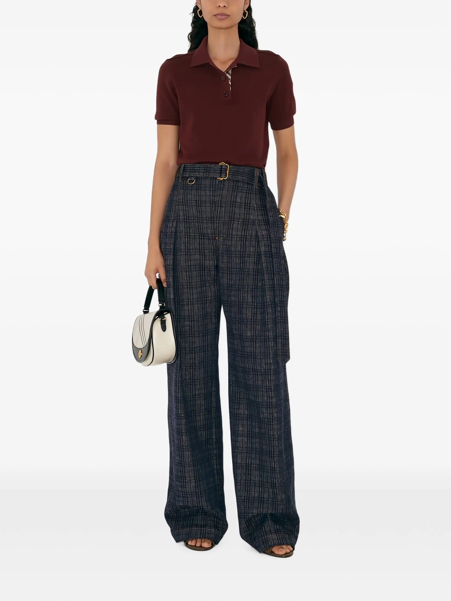 wool polo shirt