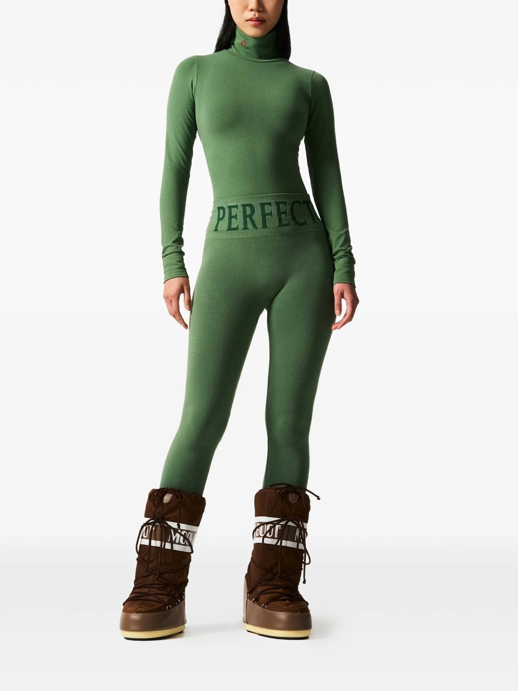 Seamless Thermal ski leggings