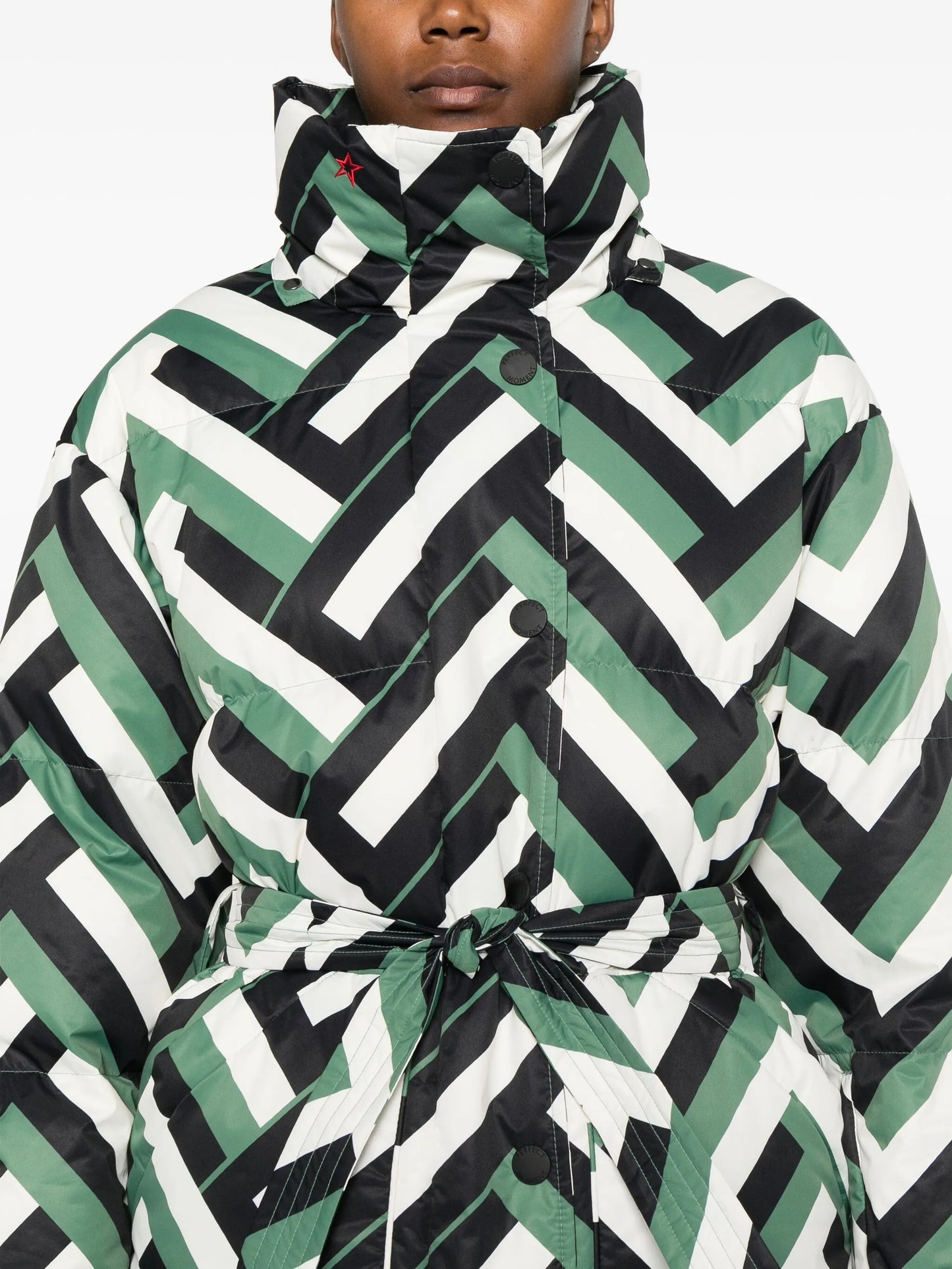 Cortina patterned ski jacket